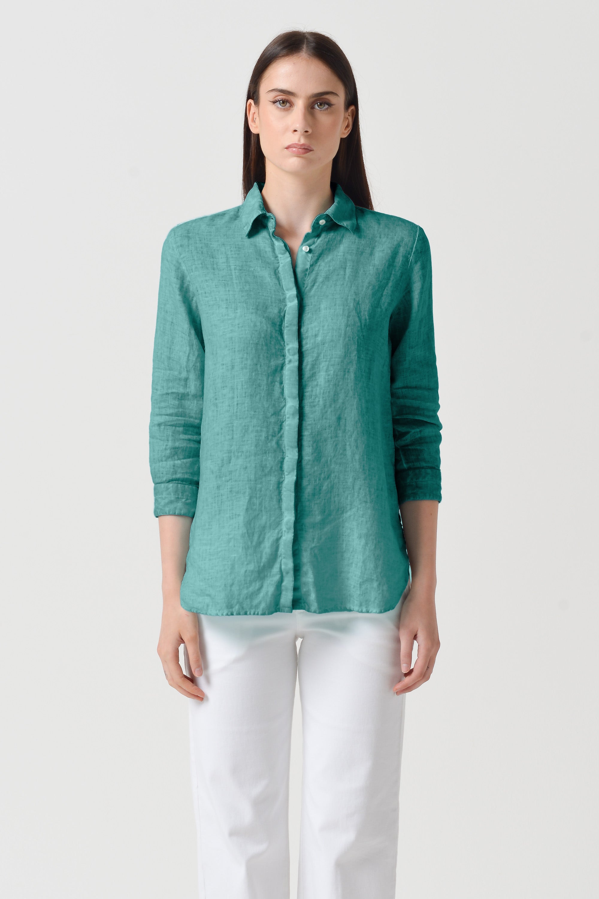 Camicia Lino Augusta - Bahama