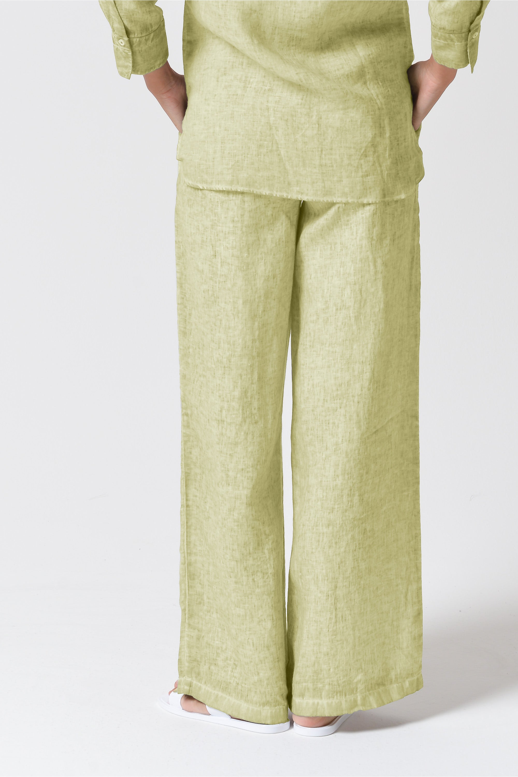 Billow Linen Slacks - Pera