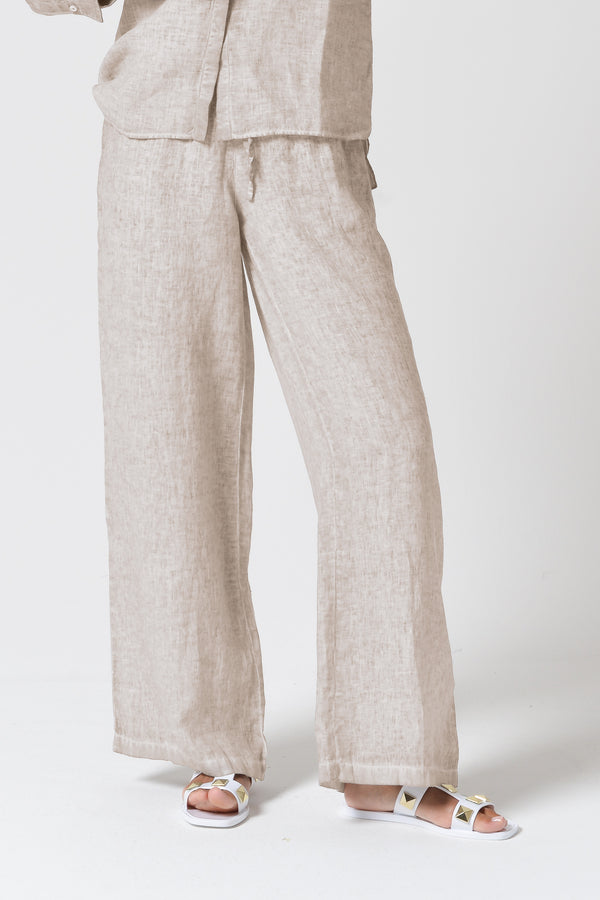 Billow Linen Slacks - Canapa