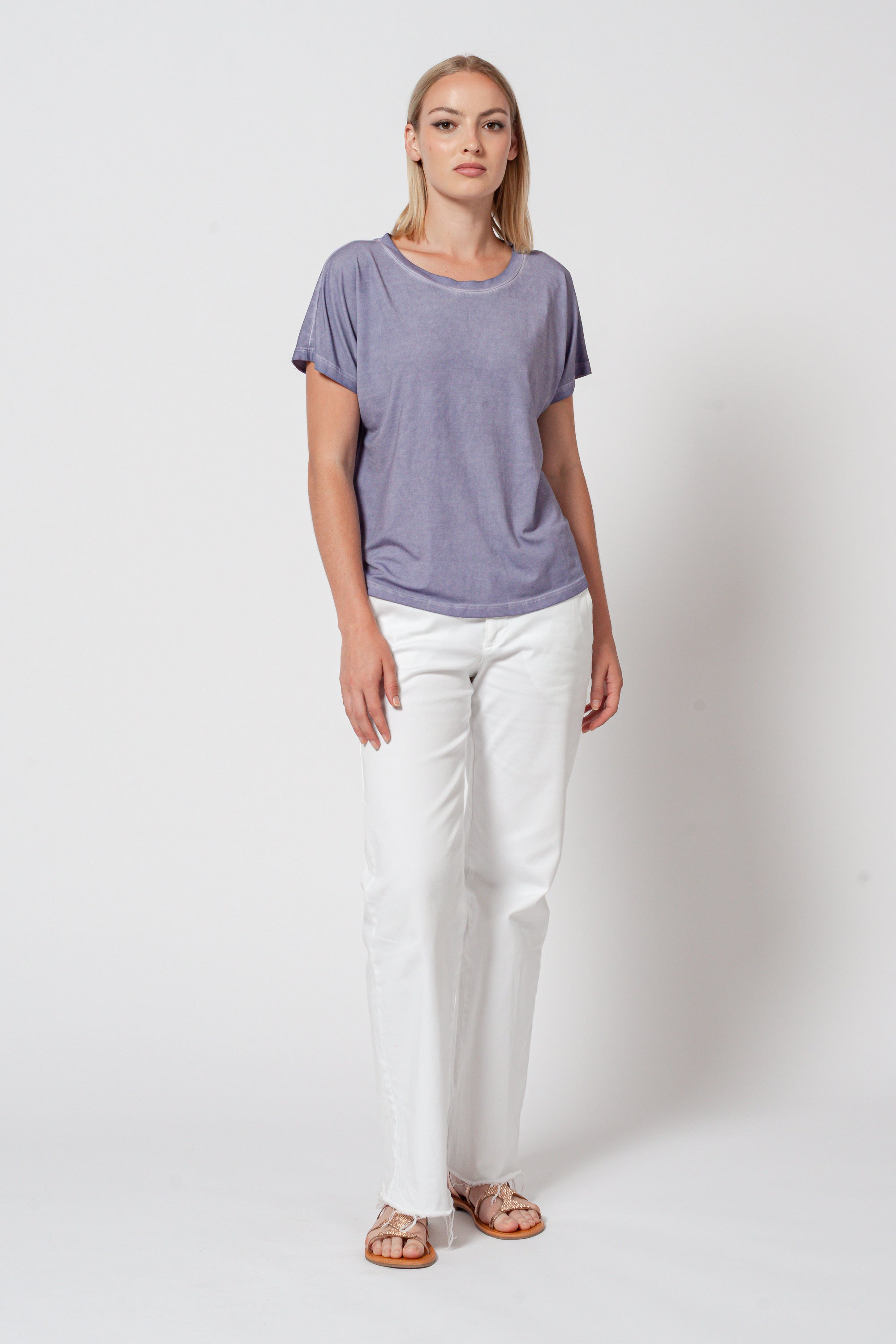 Kimono T-Shirt - Lavanda