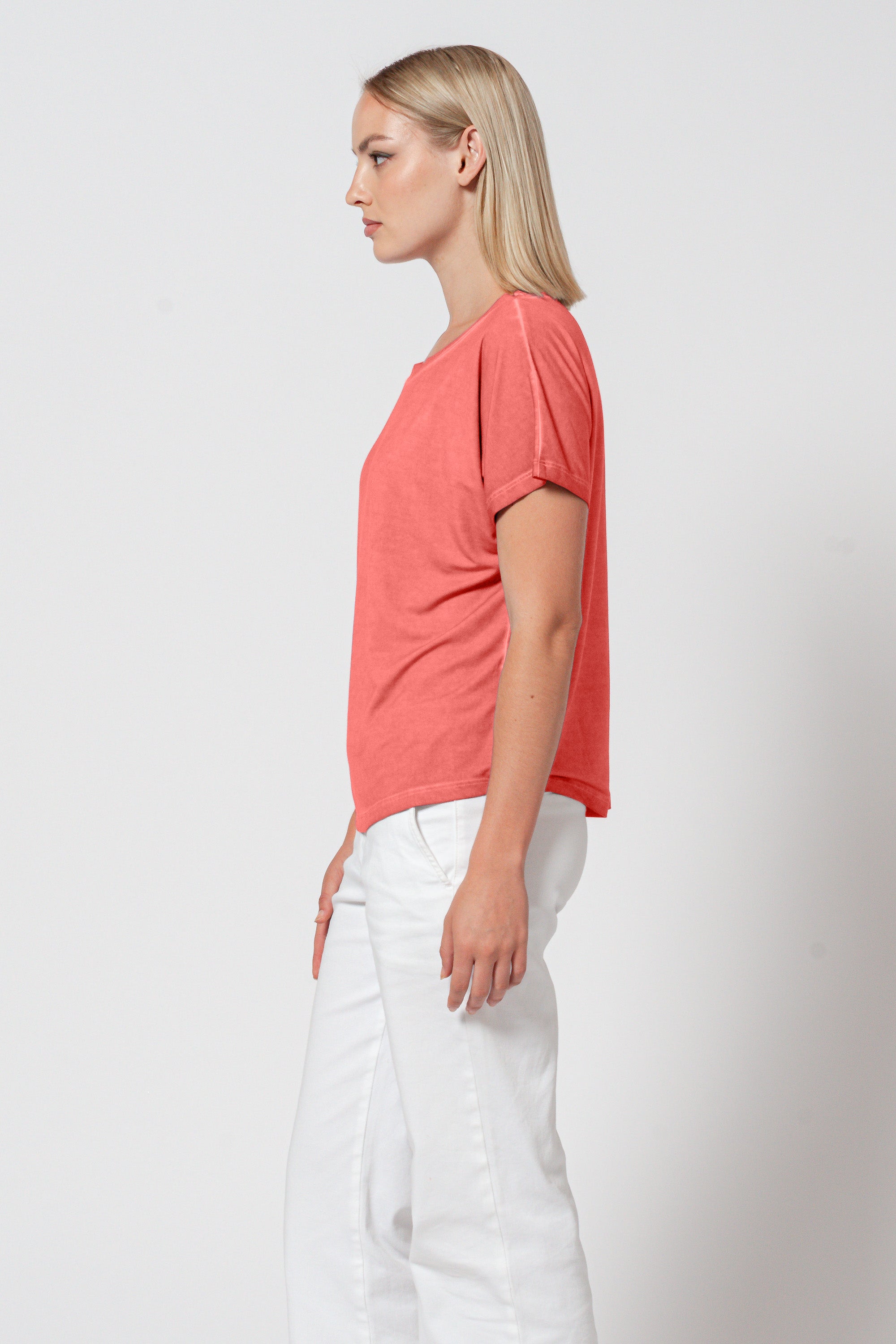 Kimono T-Shirt - Hibiscus