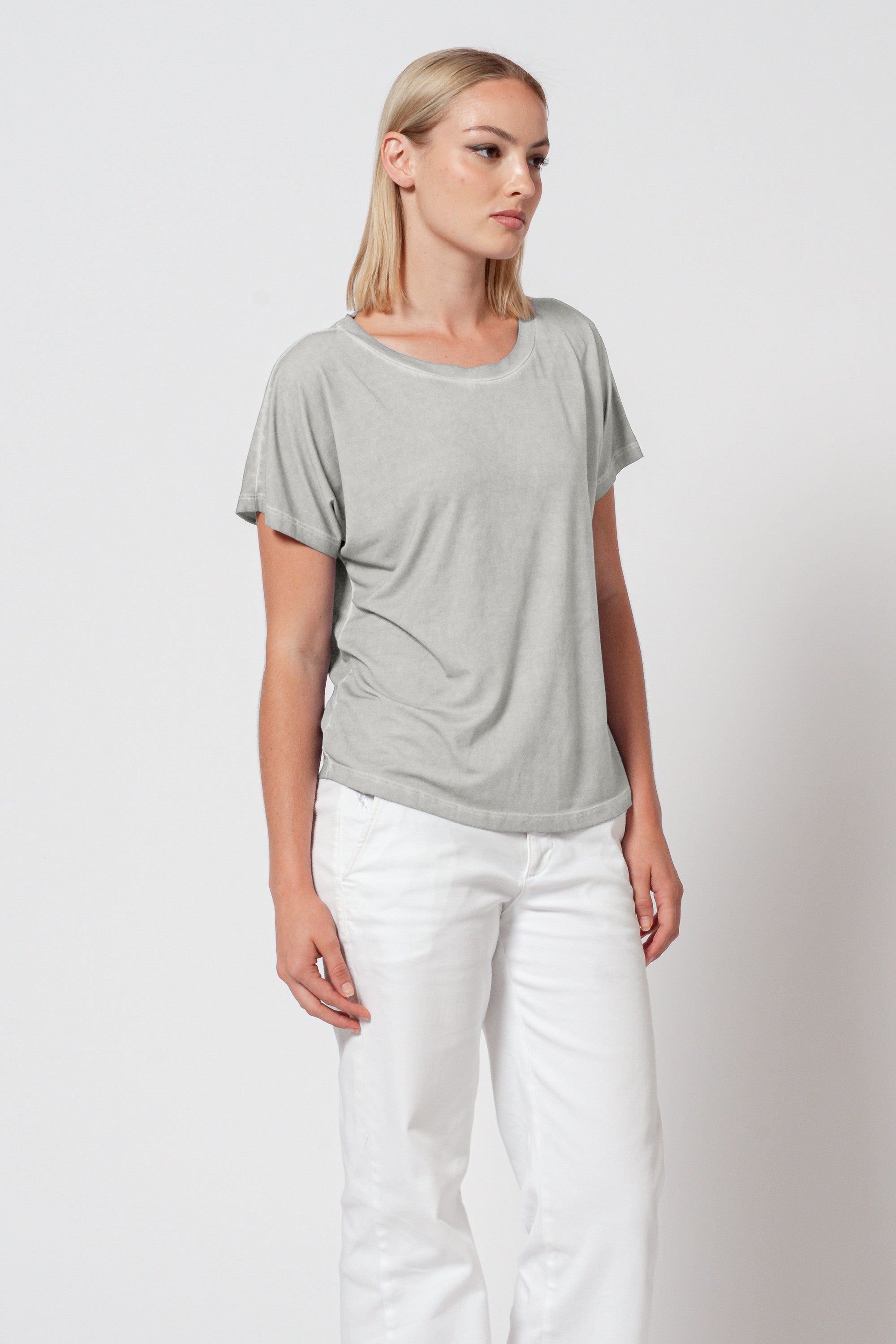 Kimono T-Shirt - Platino