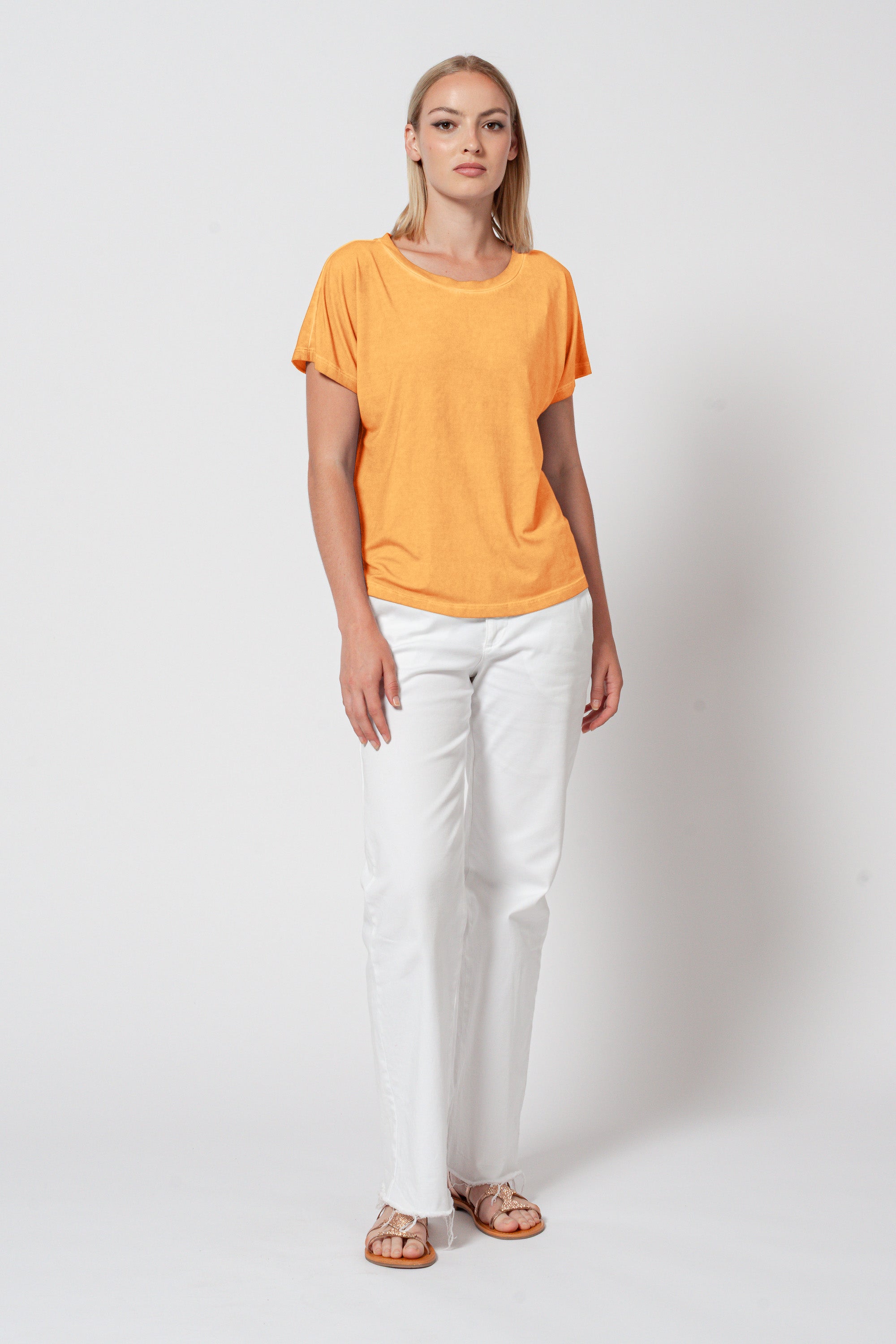Kimono T-Shirt - Apricot