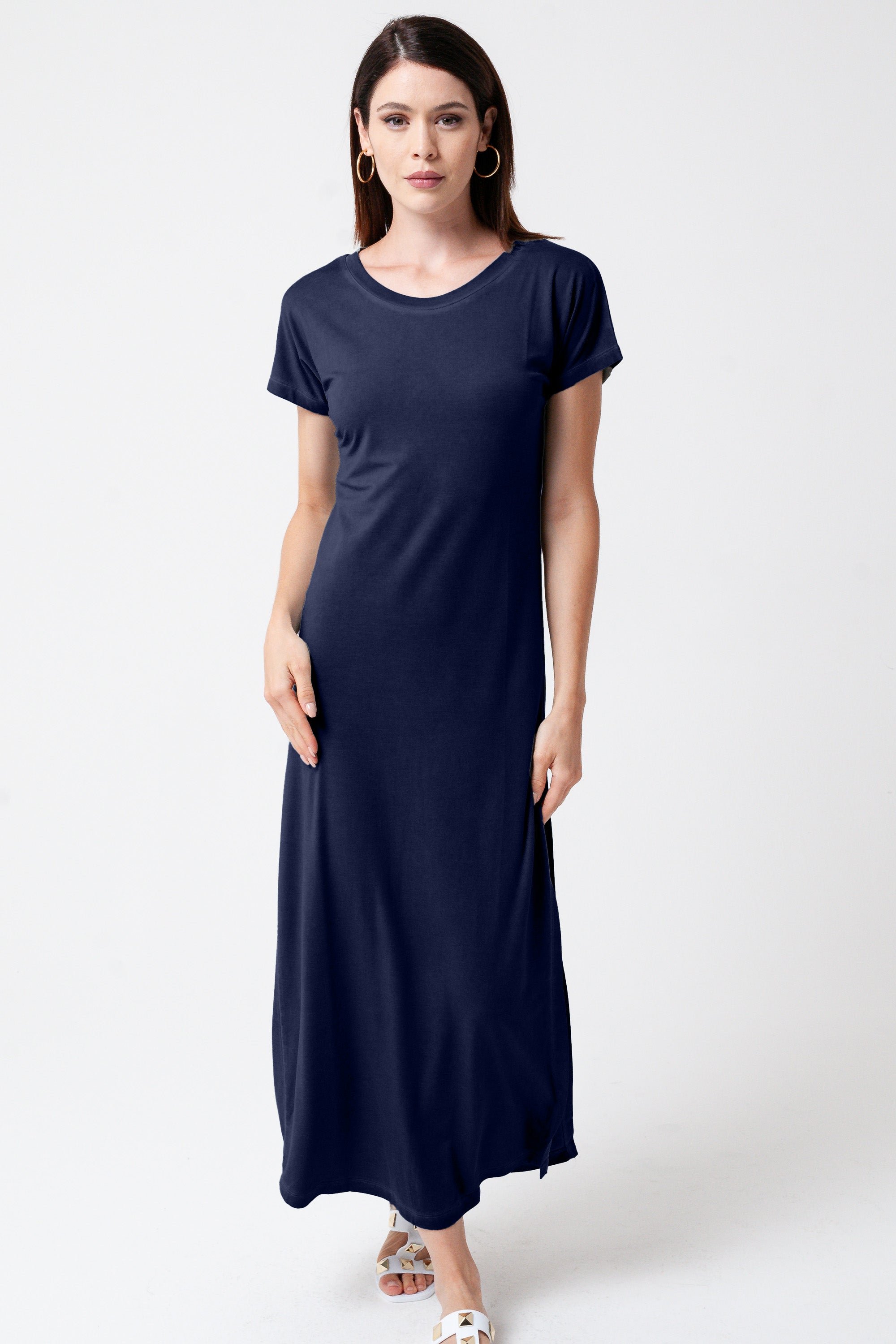 Tee Dress - Navy