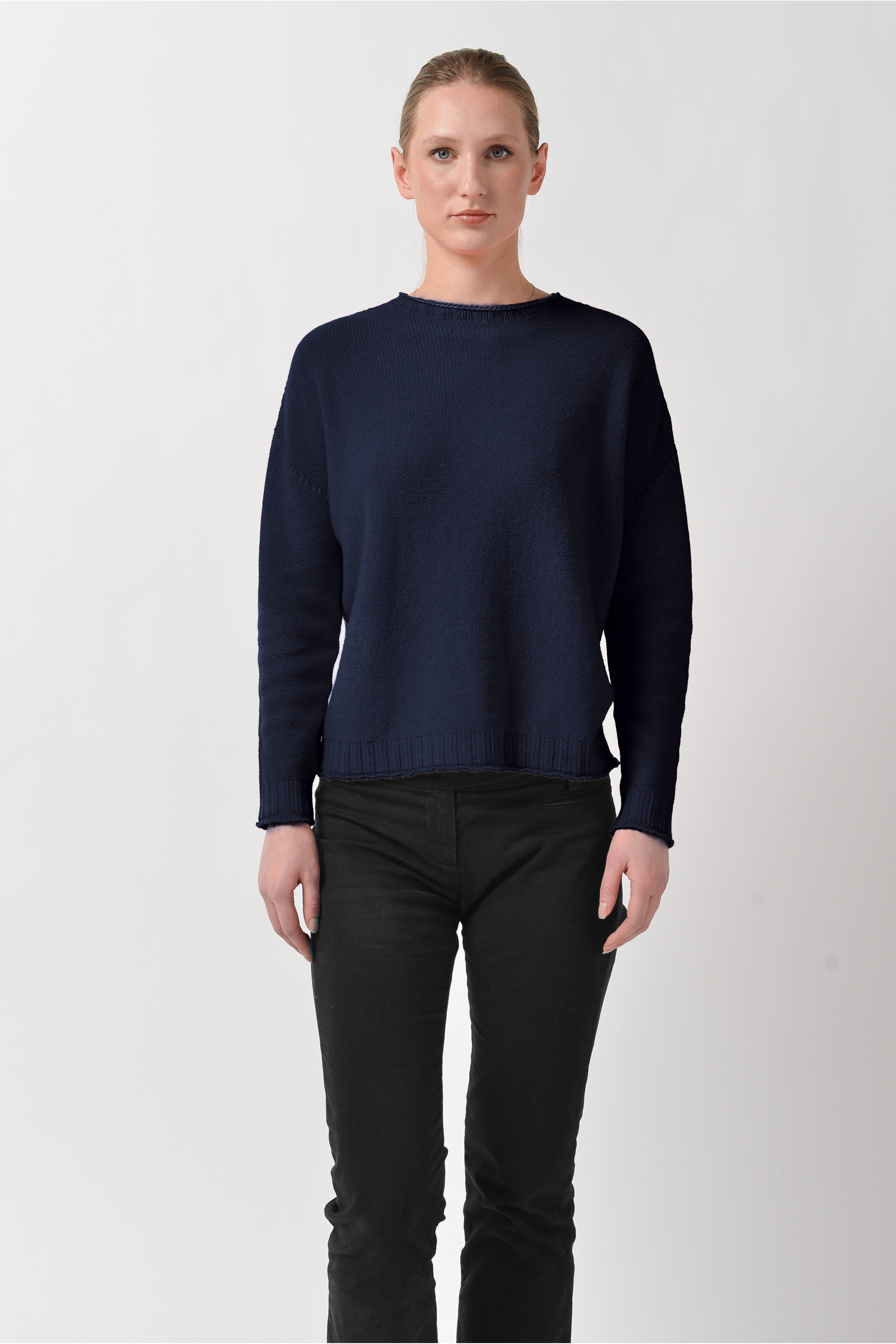 Mosshill Maglia Girocollo - Navy