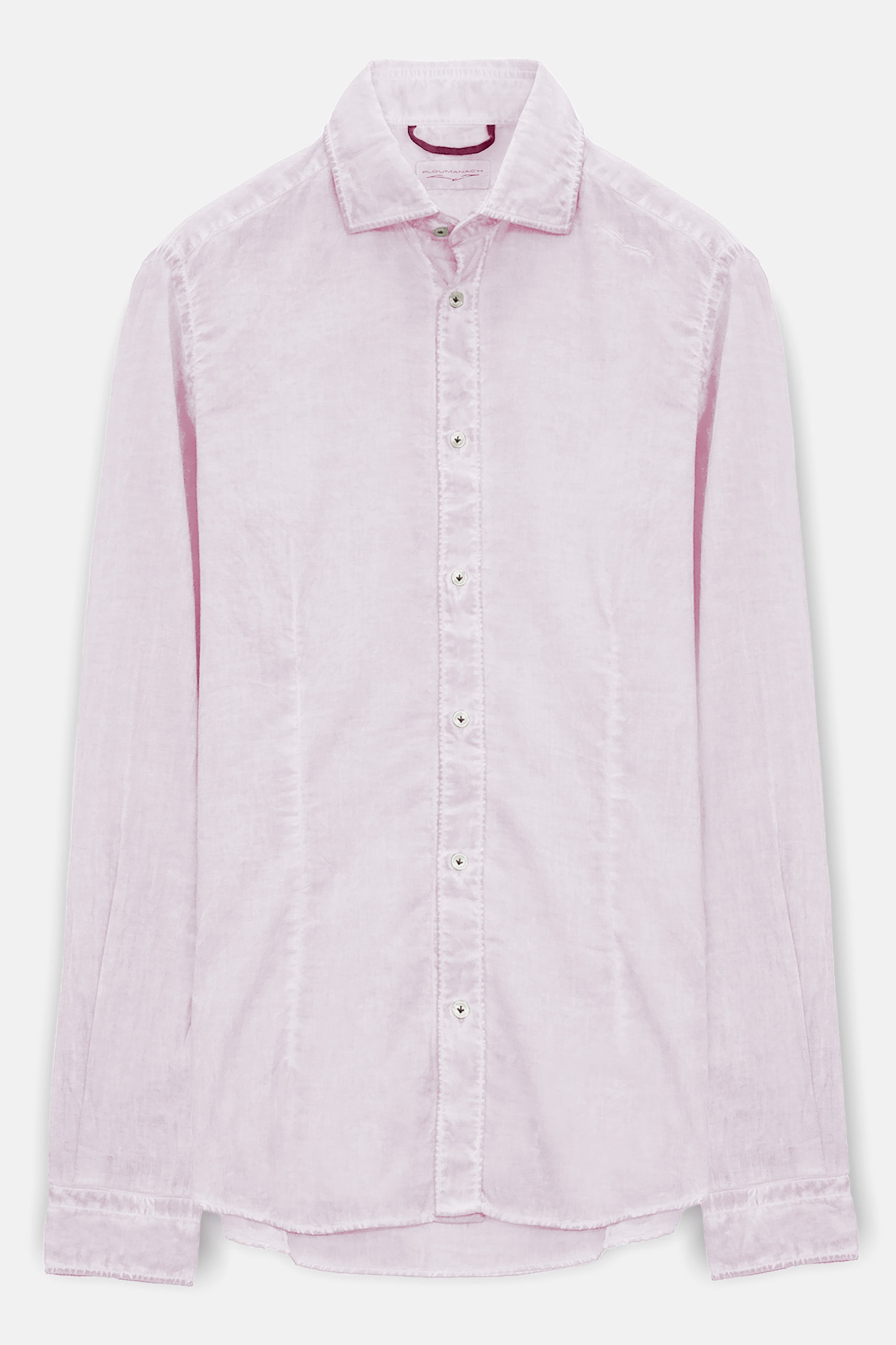 Slim Fit Voile Shirt in Rose | Ploumanac'h Slim Fit Voile Shirt in Rose | Ploumanac'h