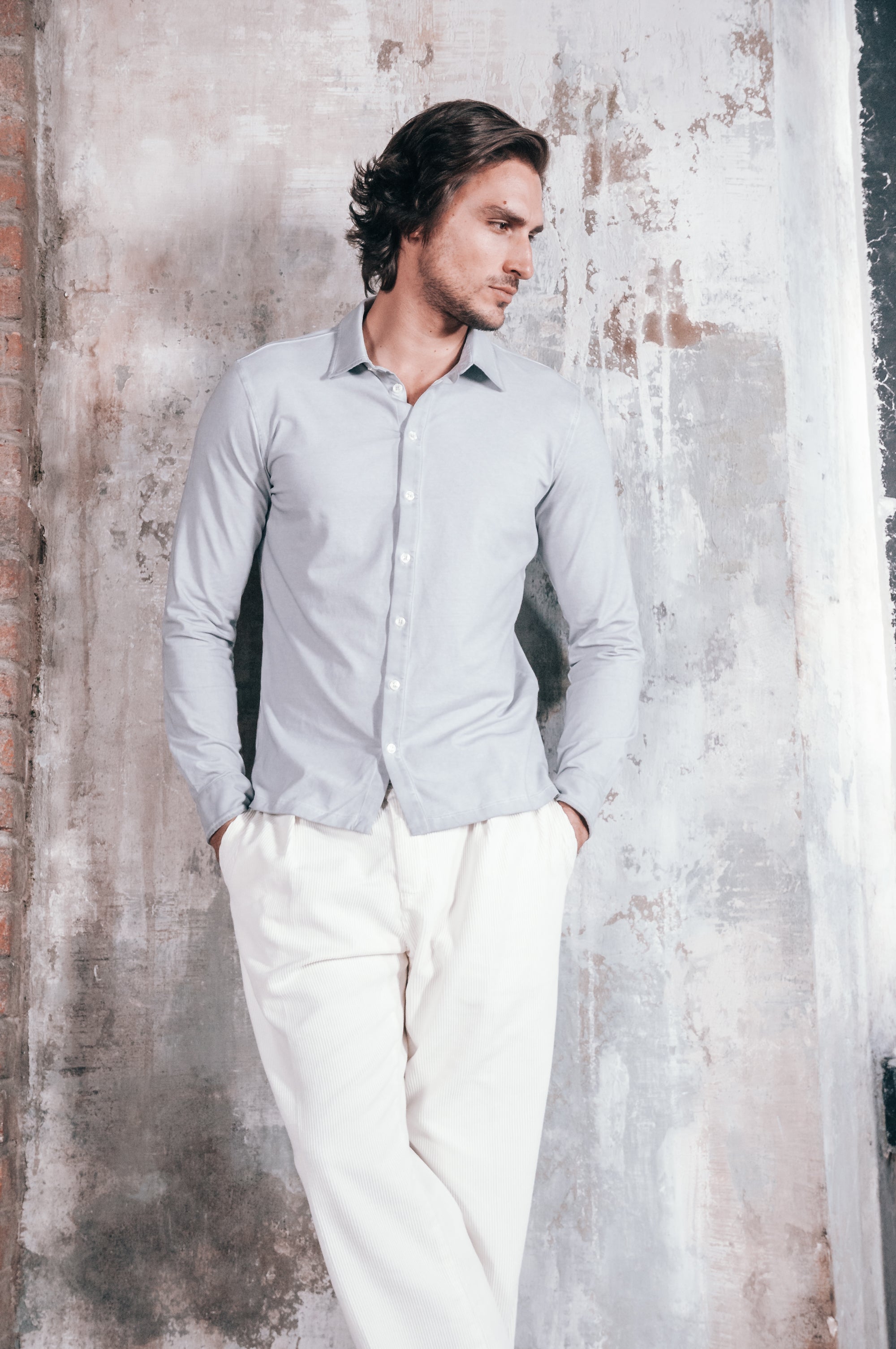 Performance Shirt in Marmo