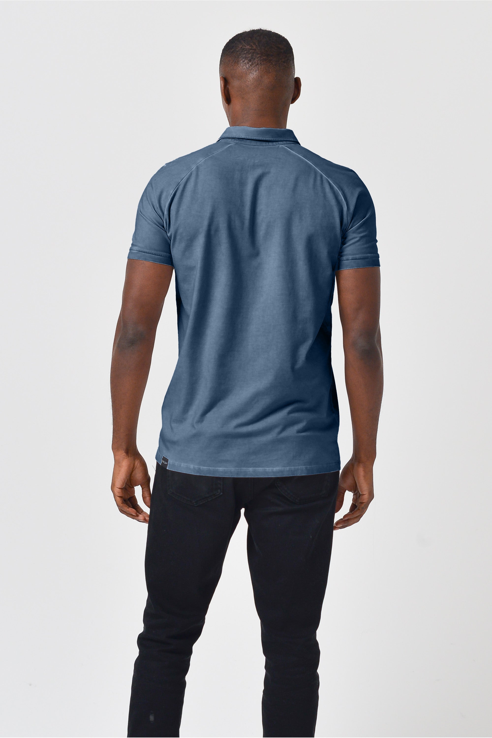 Performance Polo in Jeans