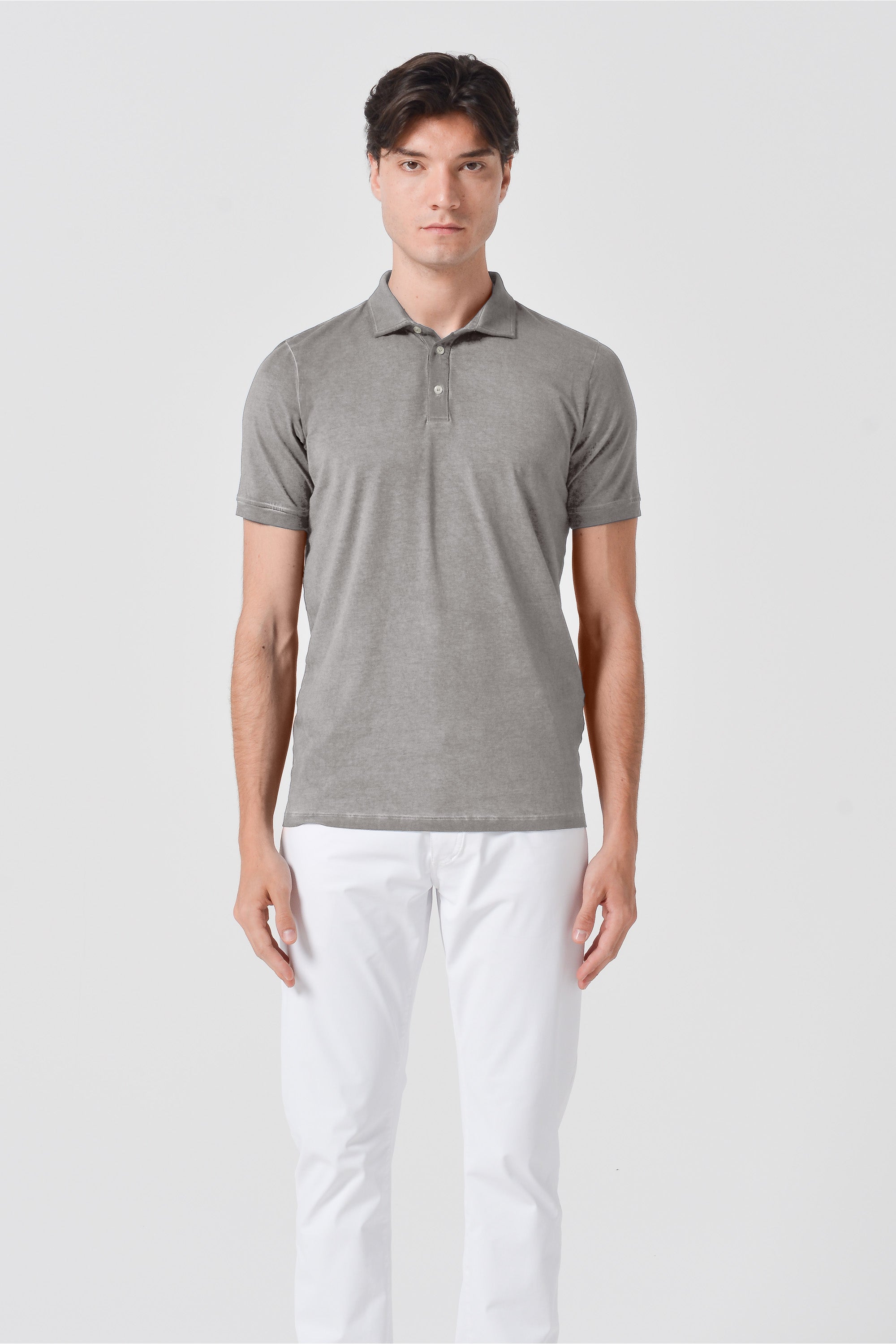 Performance Polo in Steel