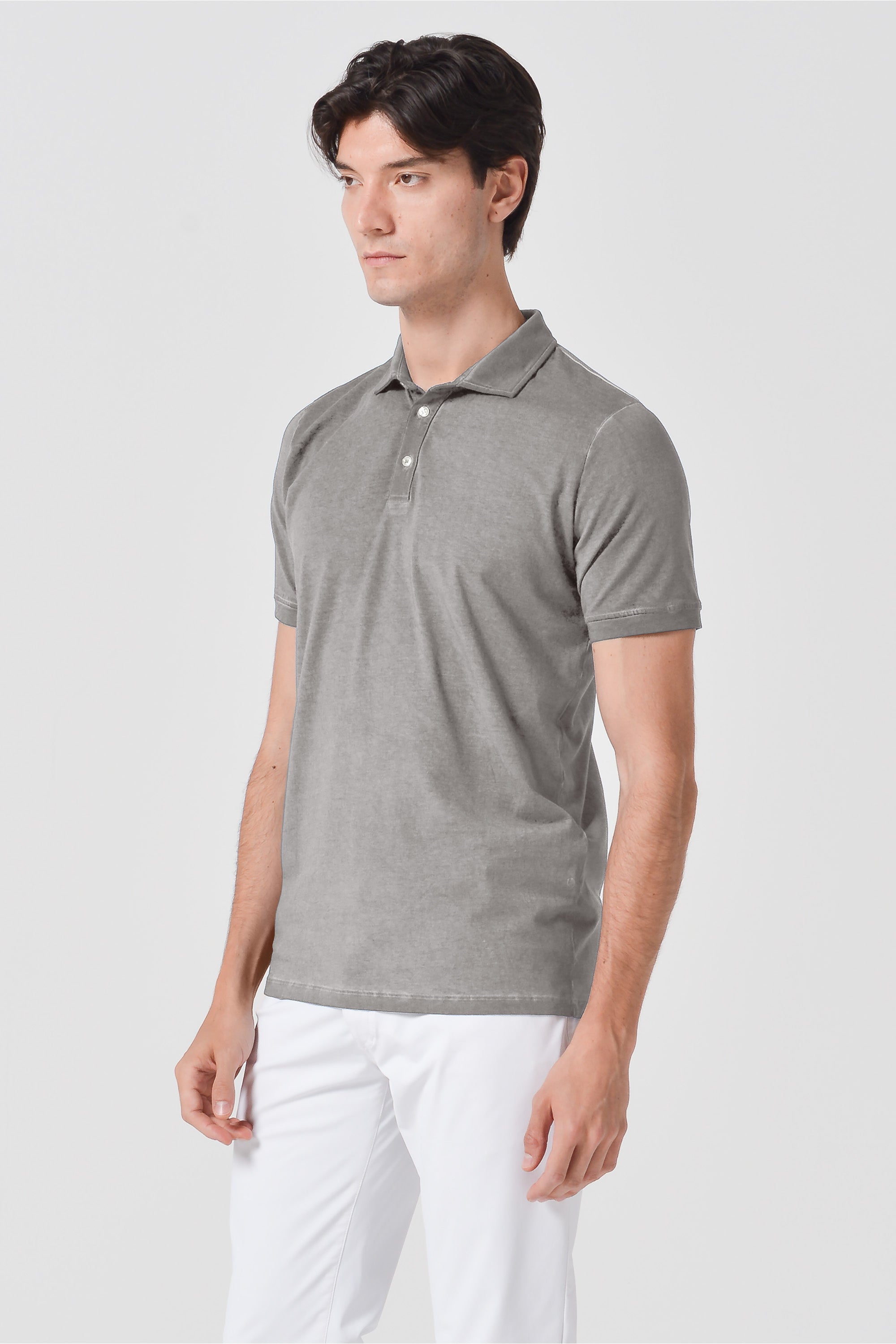 Performance Polo in Steel
