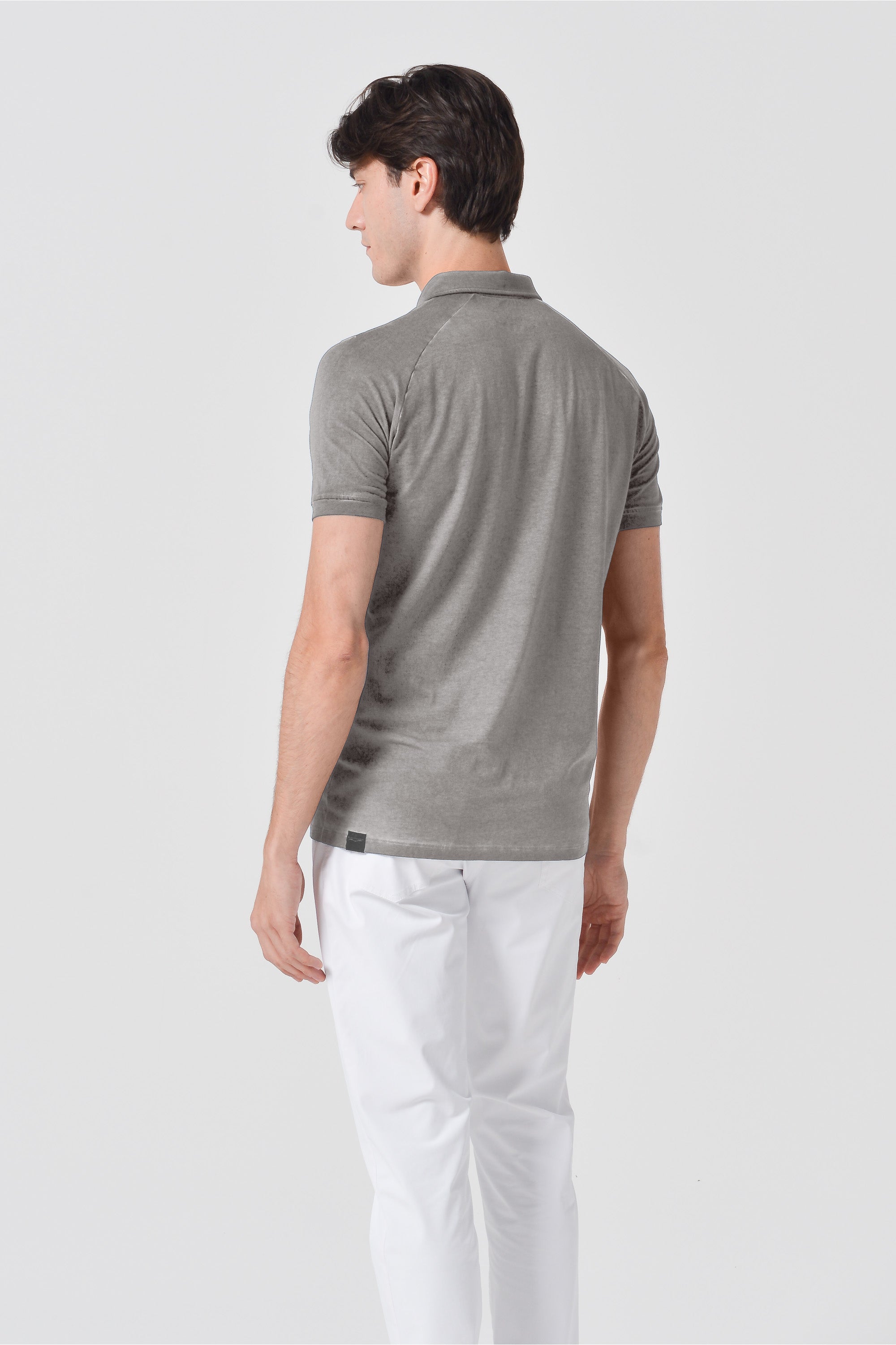 Performance Polo in Steel