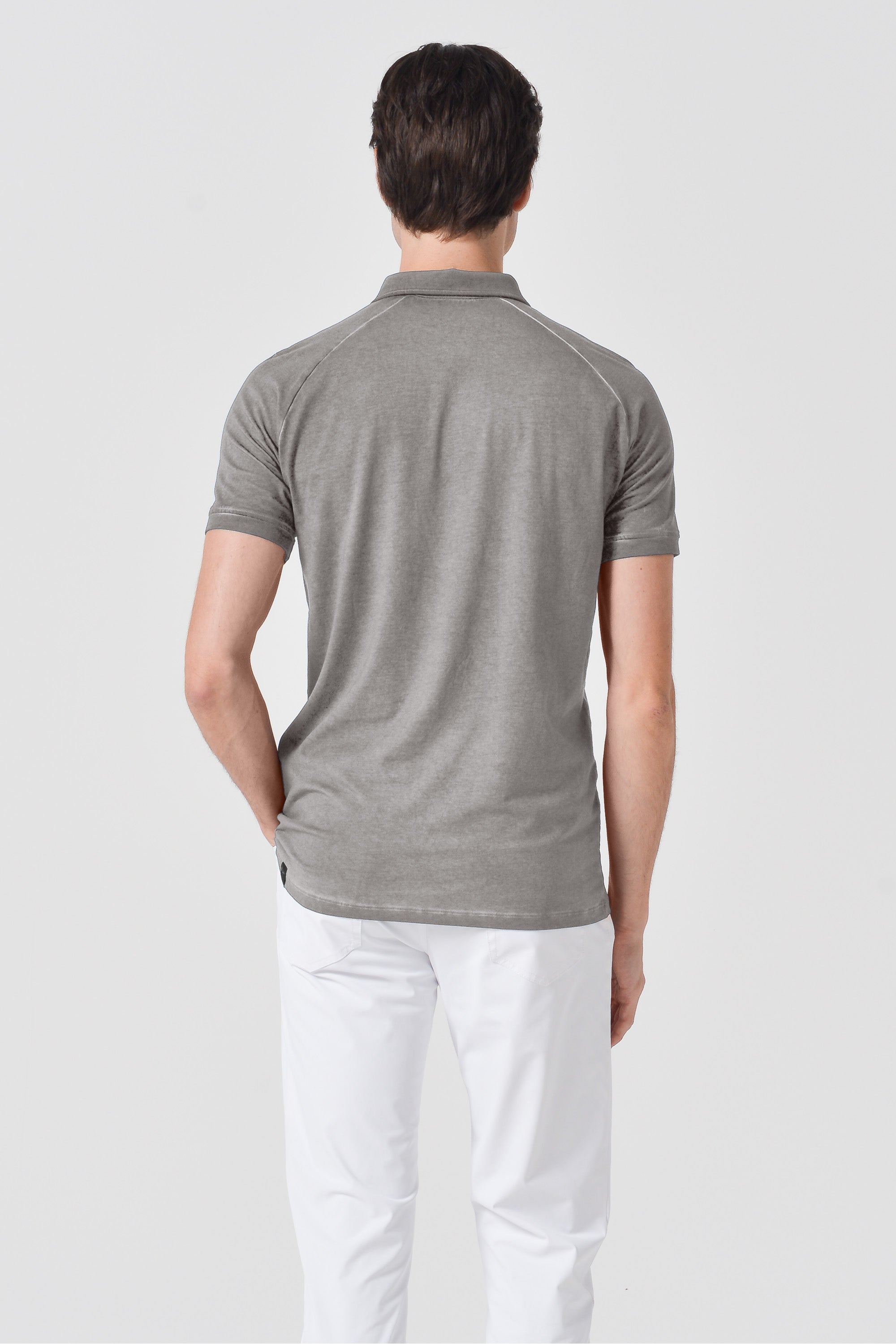 Performance Polo in Steel