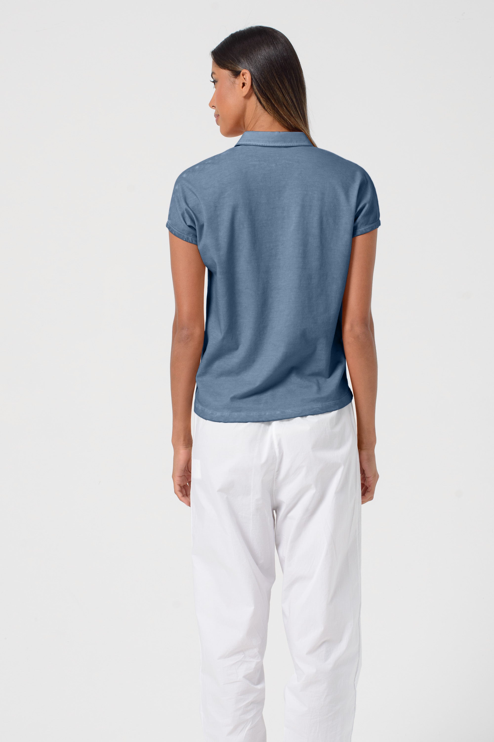 Summer Love Polo in Jeans