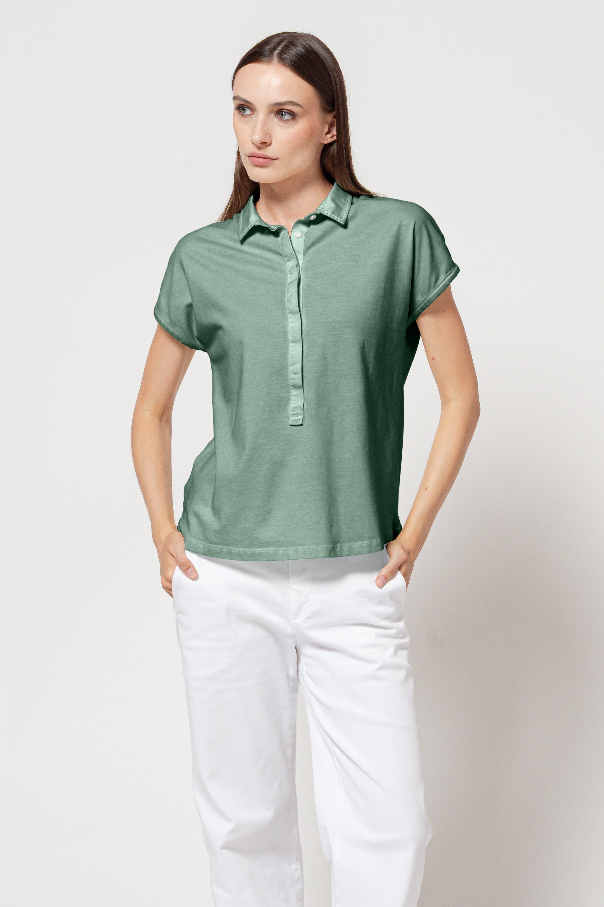 Summer Love Polo - Juniper