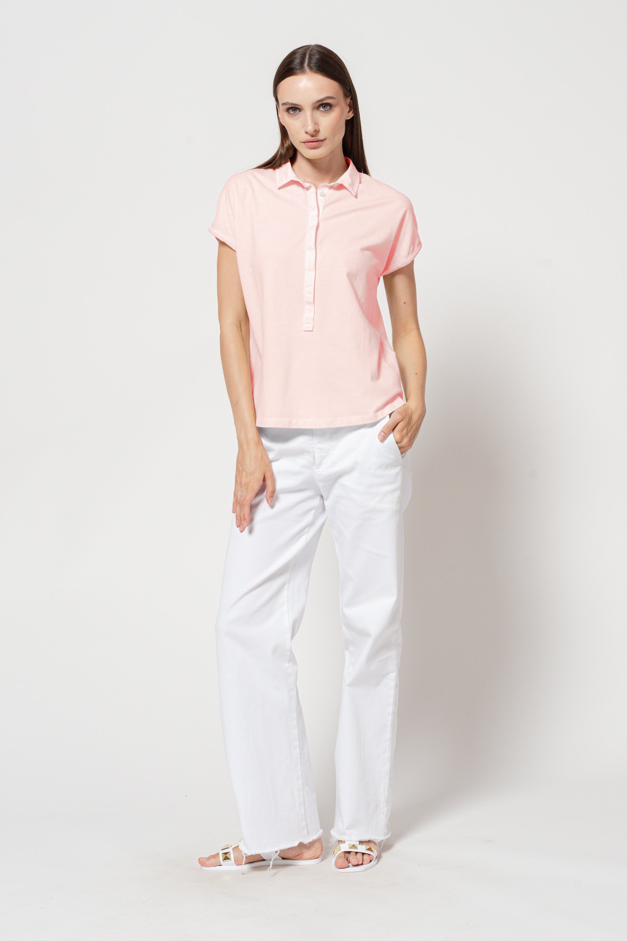 Summer Love Polo - Flamingo