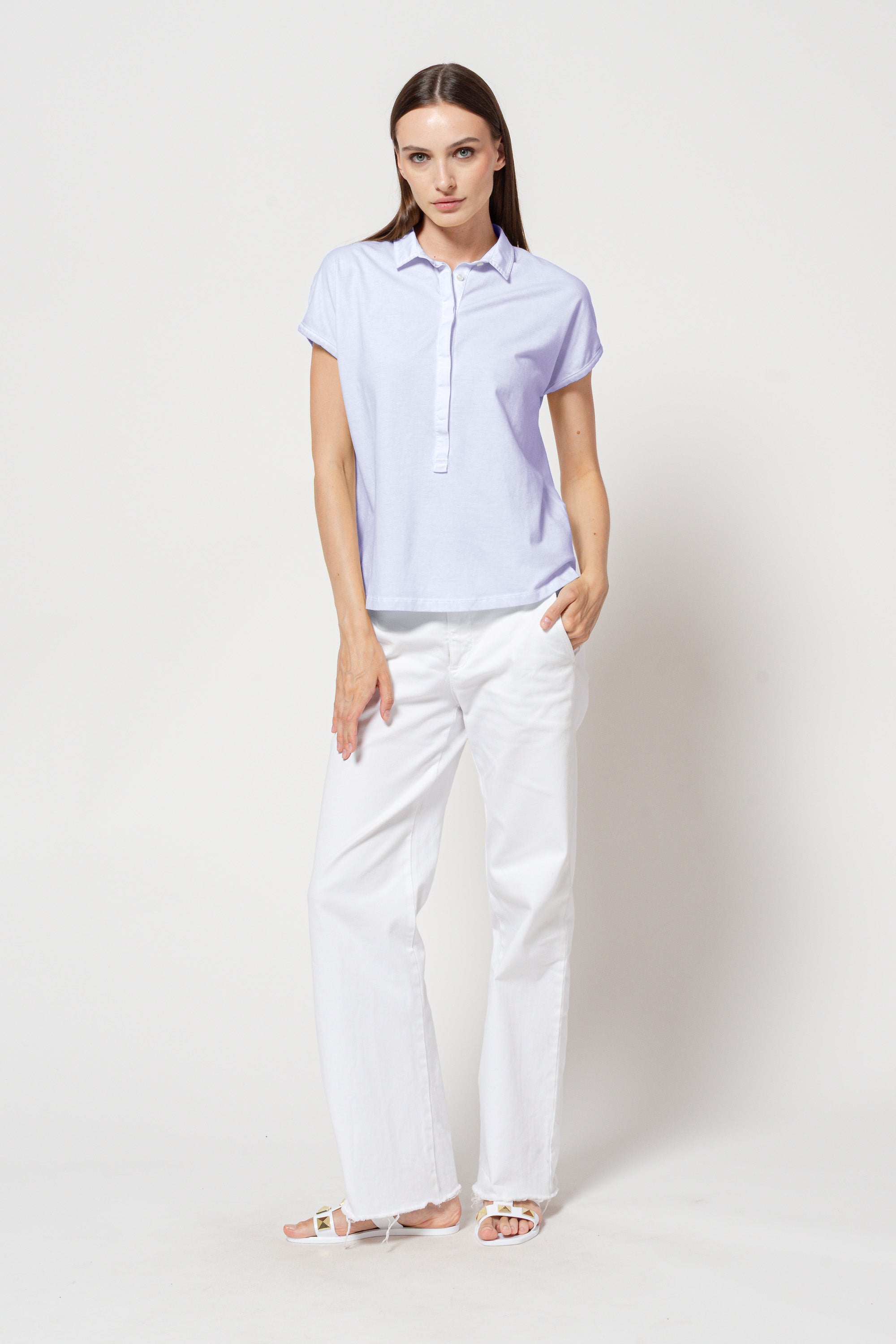 Summer Love Polo - Lilac