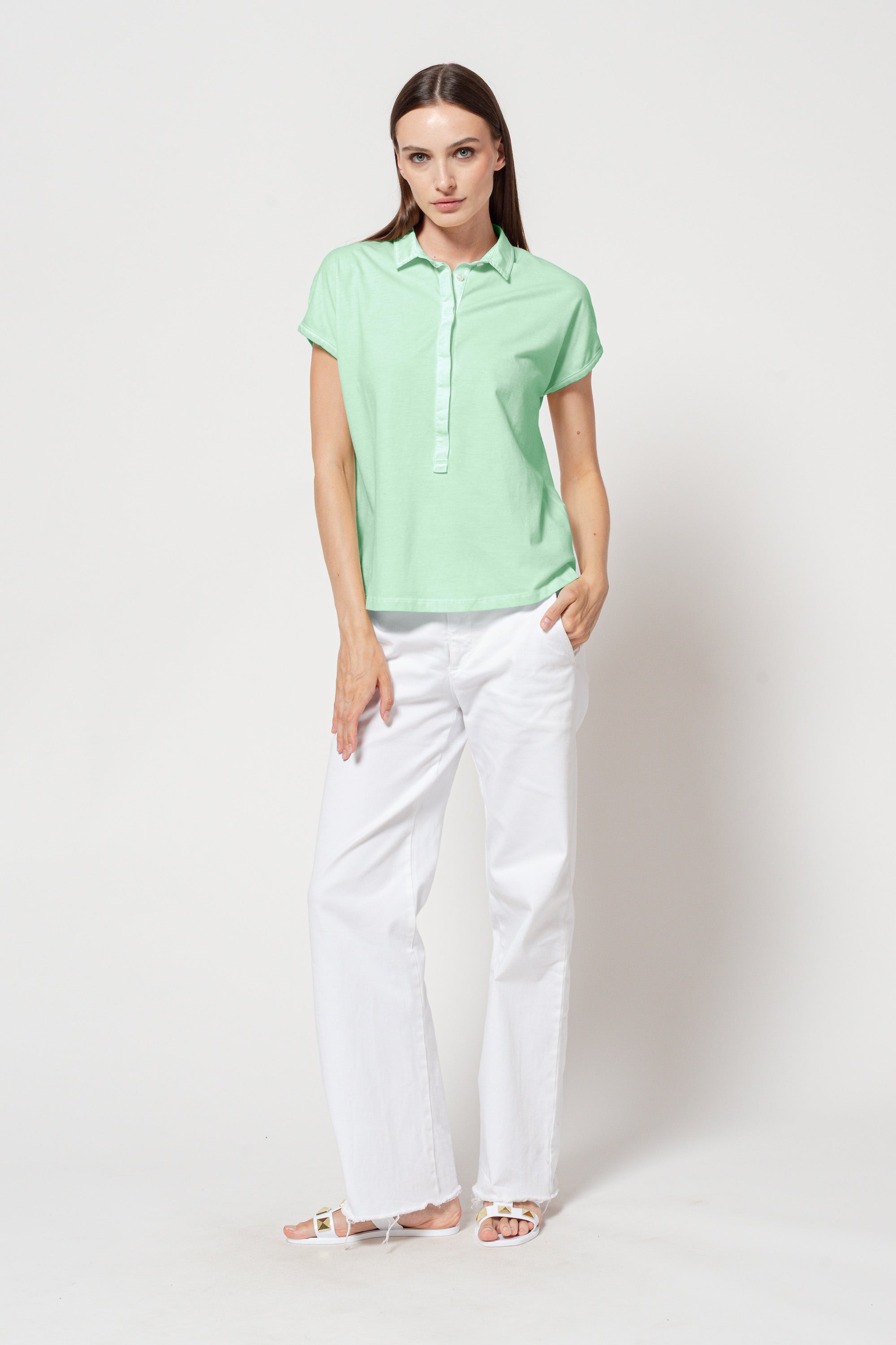 Summer Love Polo - Mint