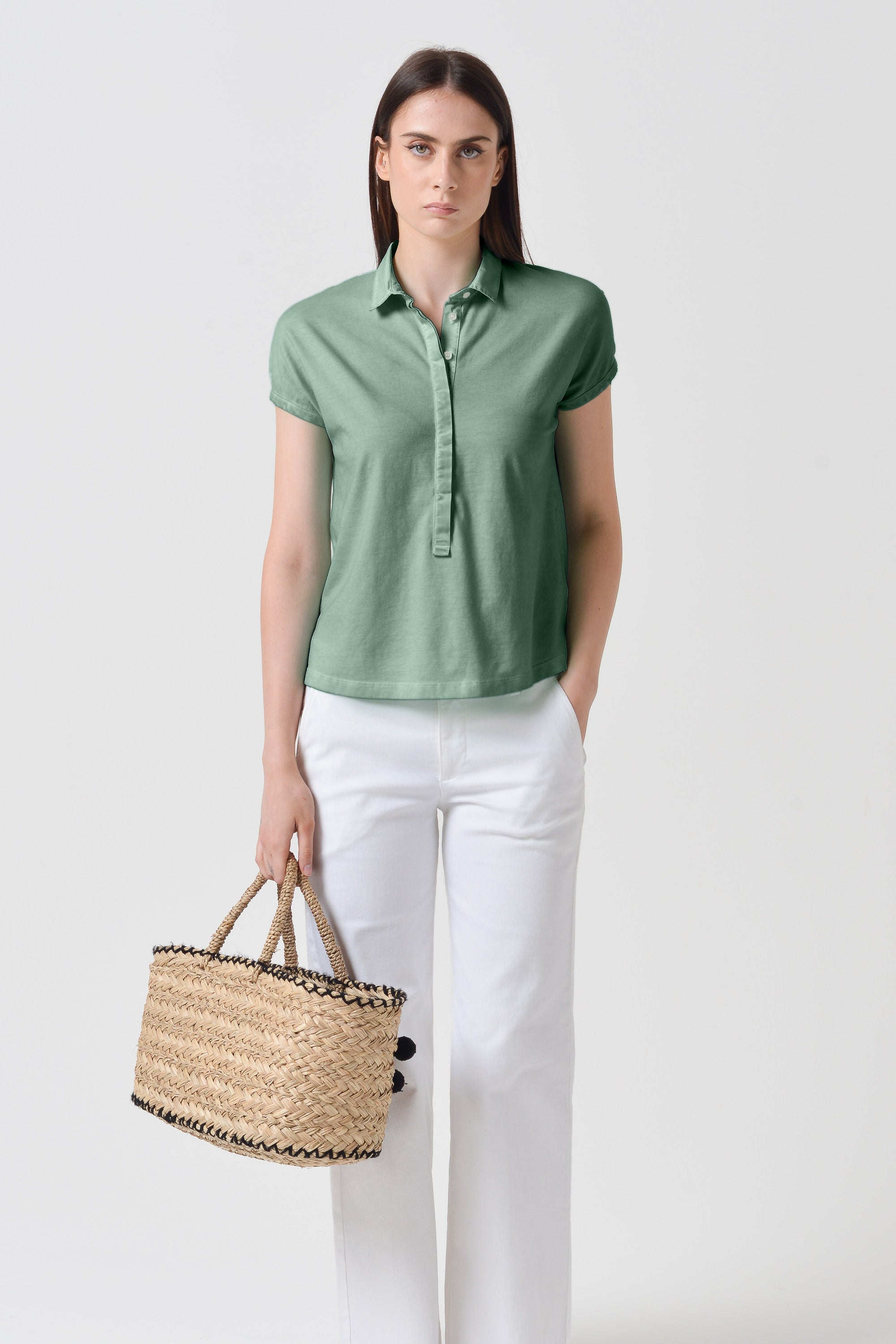 Summer Love Polo in Juniper