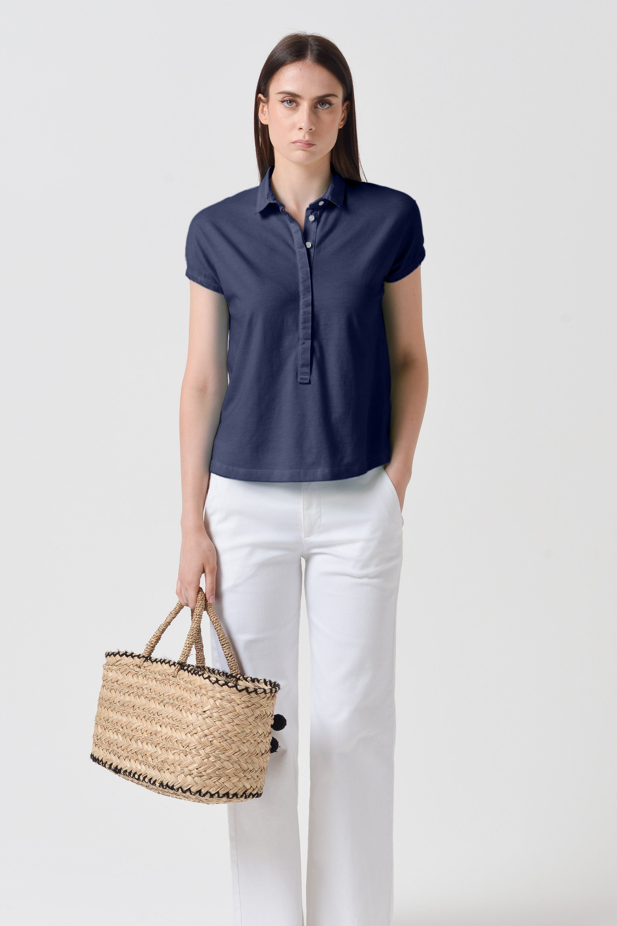 Summer Love Polo in Navy