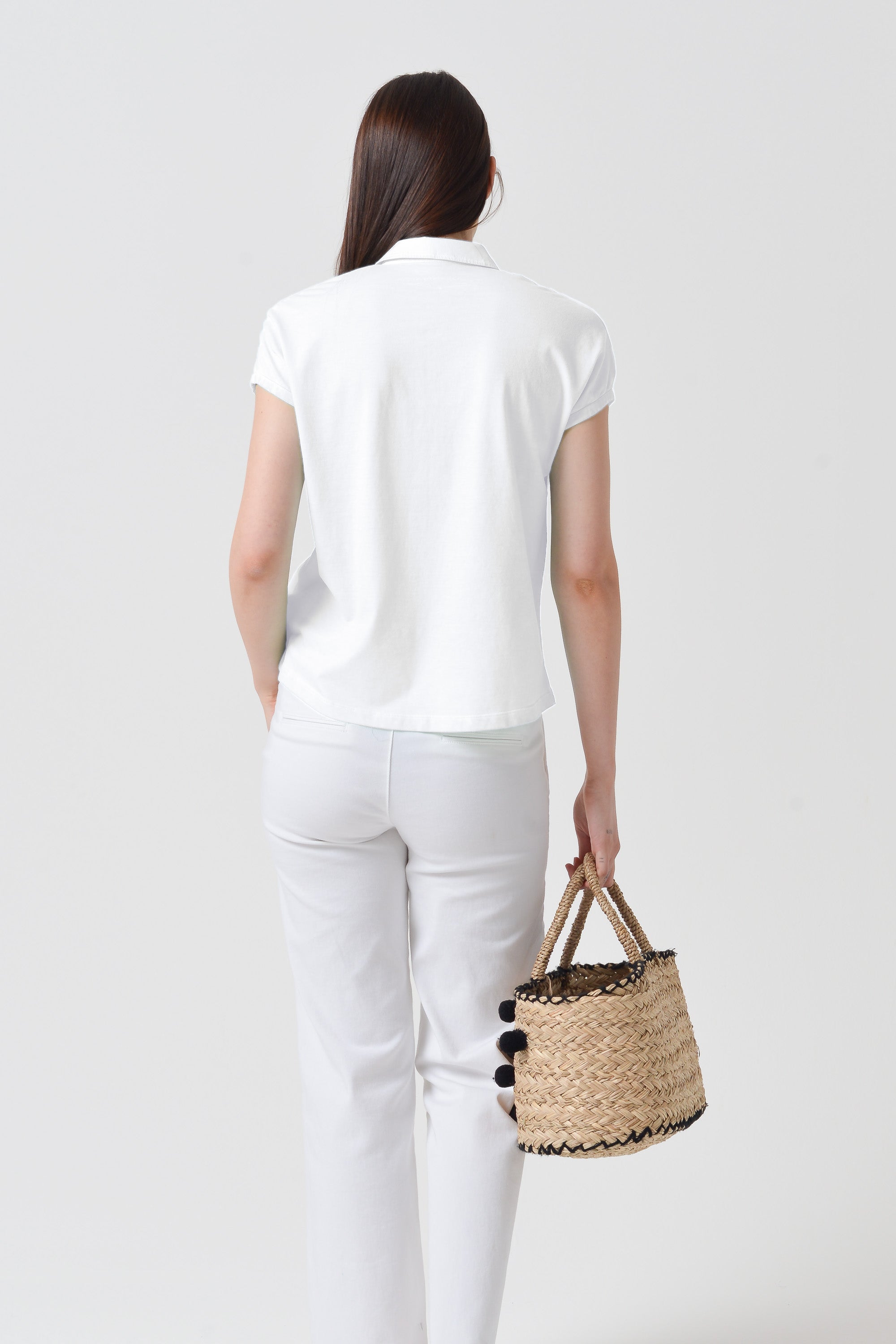 Summer Love Polo in White