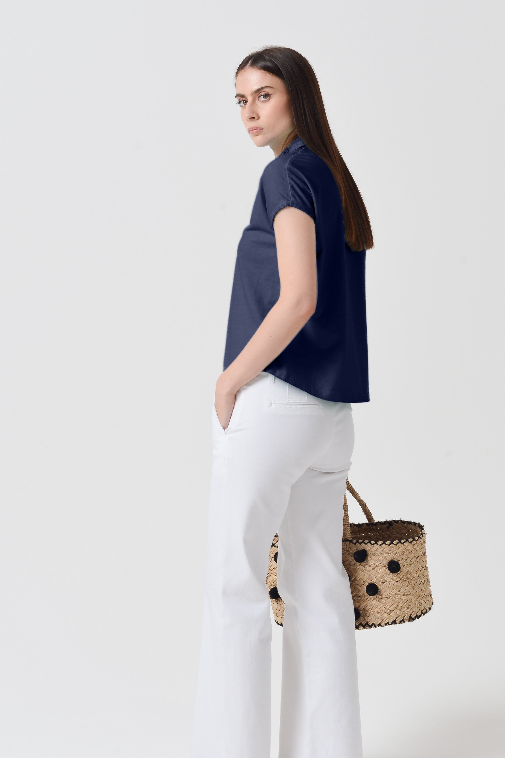 Summer Love Polo in Navy