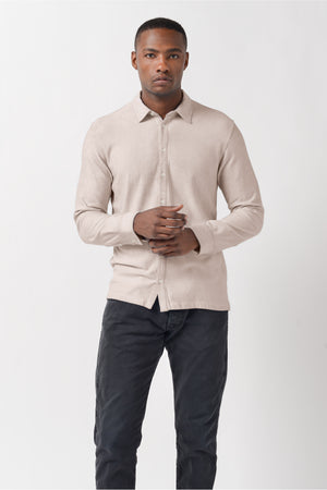 Easton - Viscose Jersey Shirt Shirt - Canapa