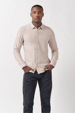 Easton - Viscose Jersey Shirt Shirt - Canapa