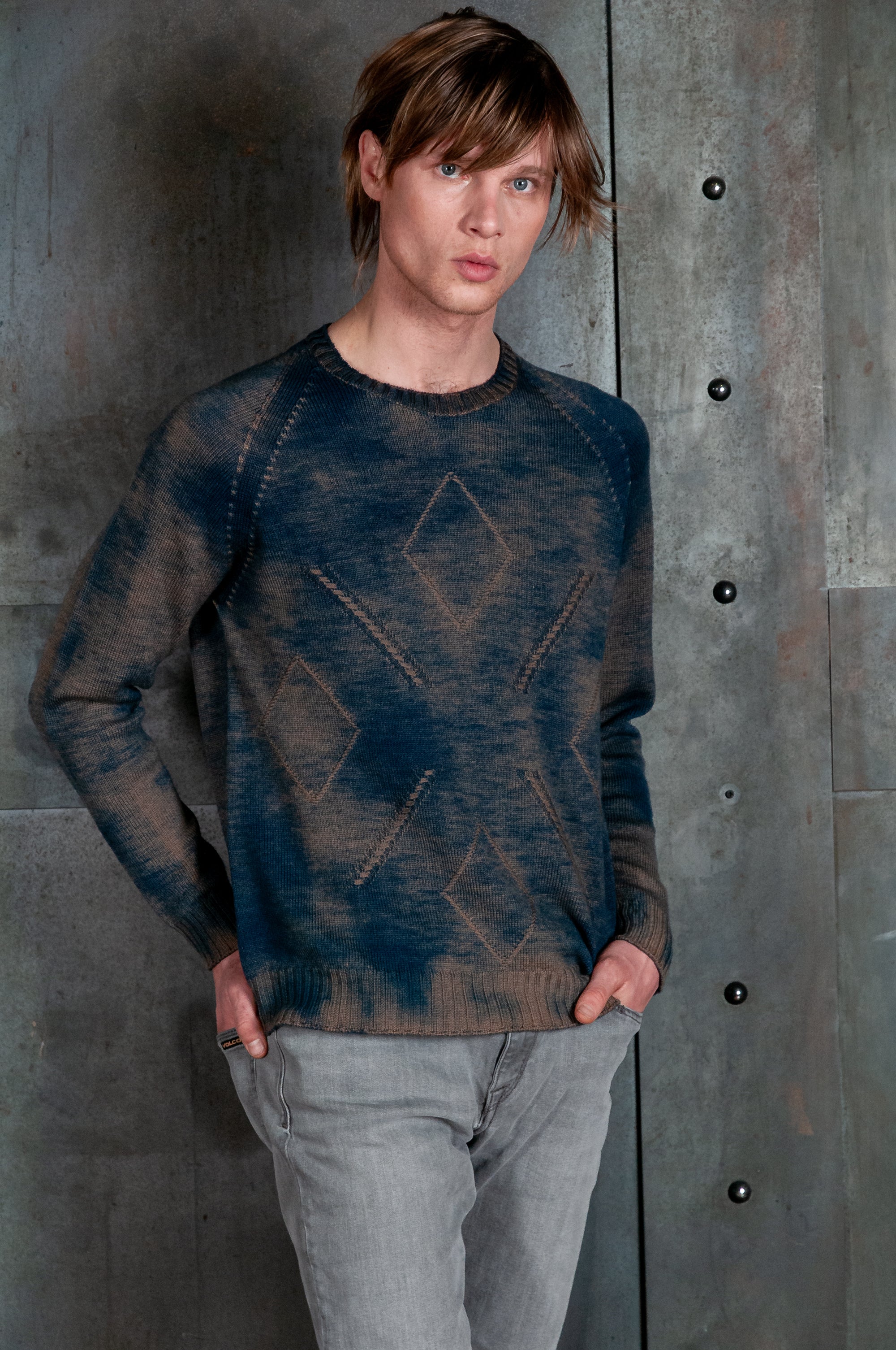Rozel Rock Art Sweater - Flint