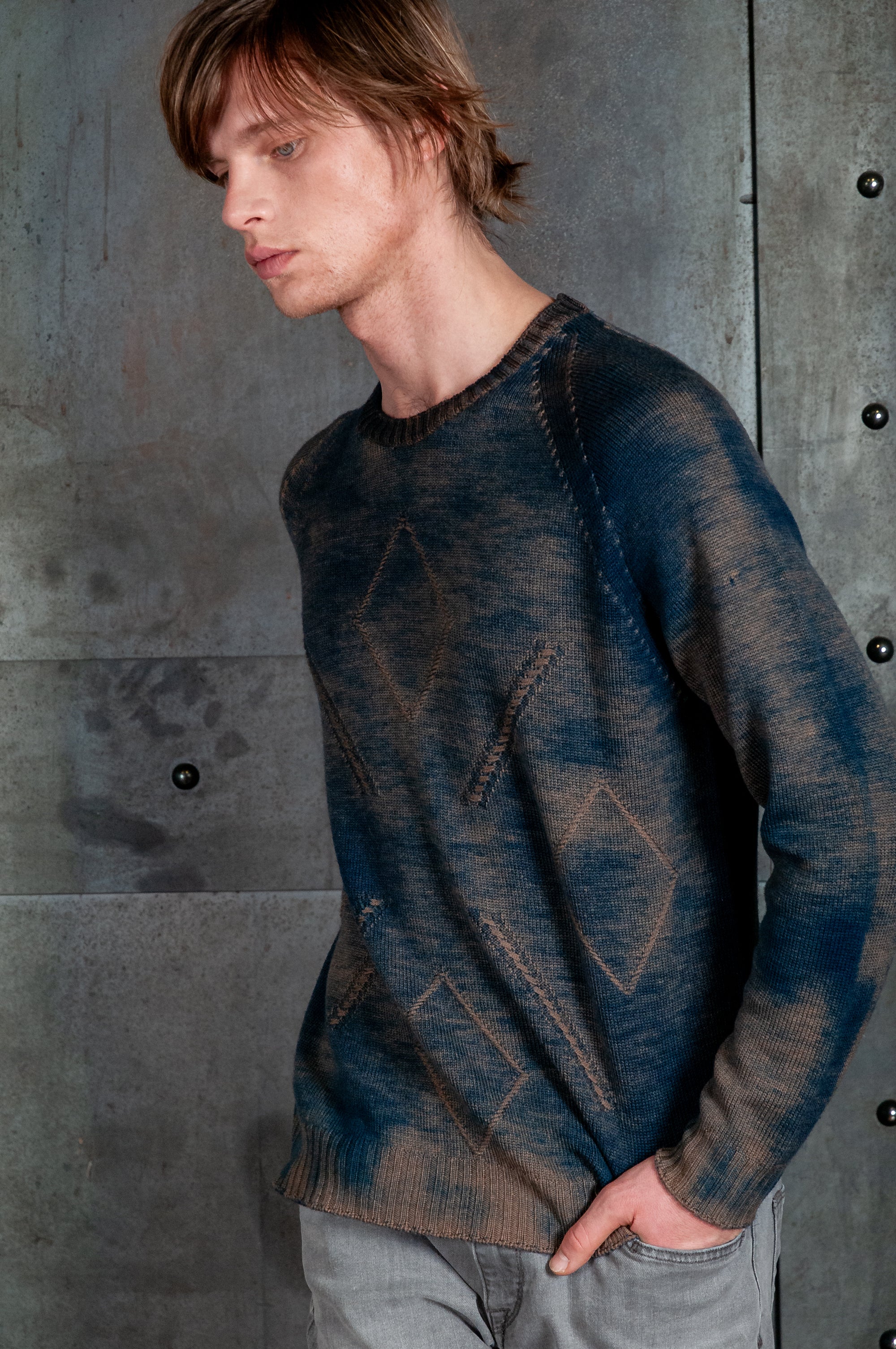 Rozel Rock Art Sweater - Flint