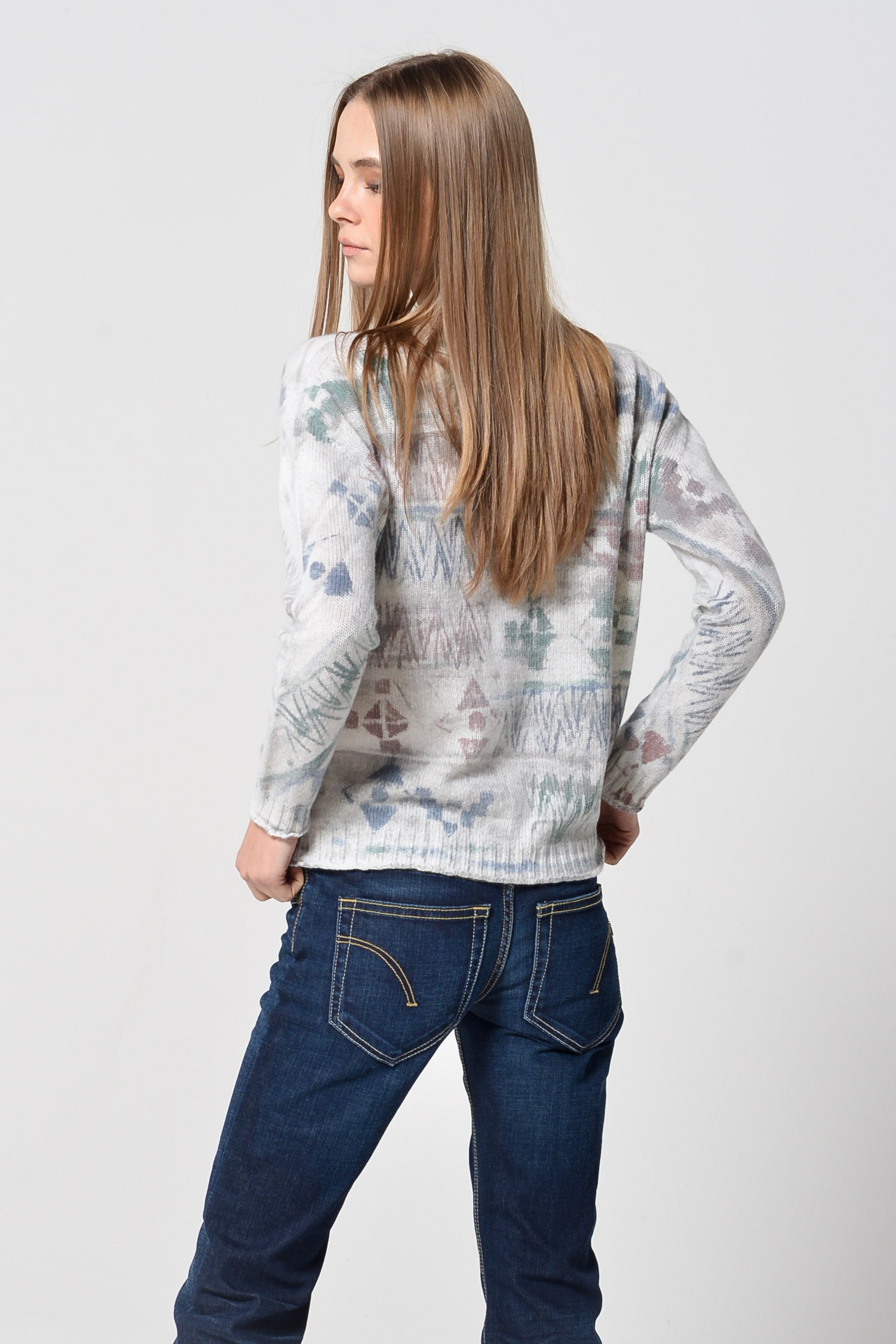 Oaken Ethnic Sweater - Topia