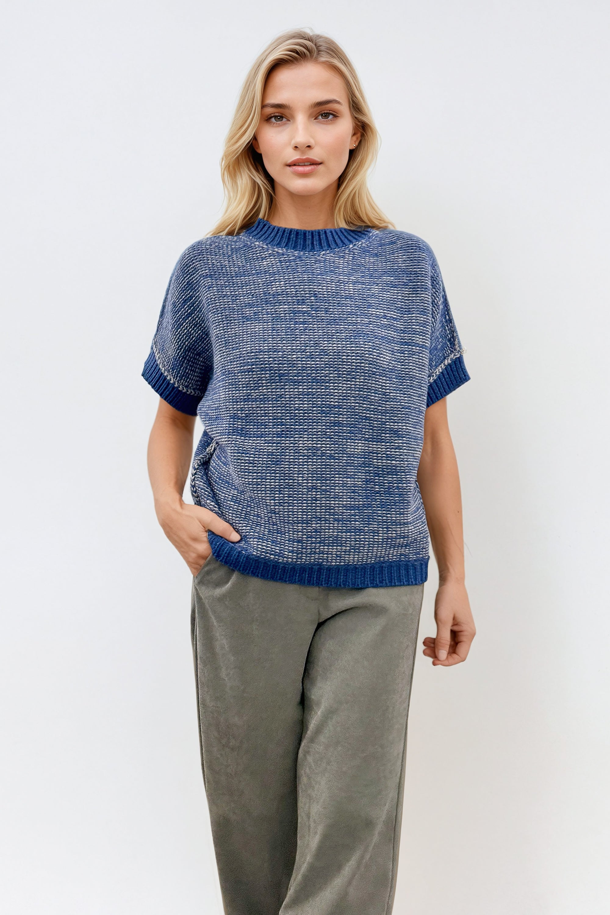 Cantray Sweater - Sapphire Blue