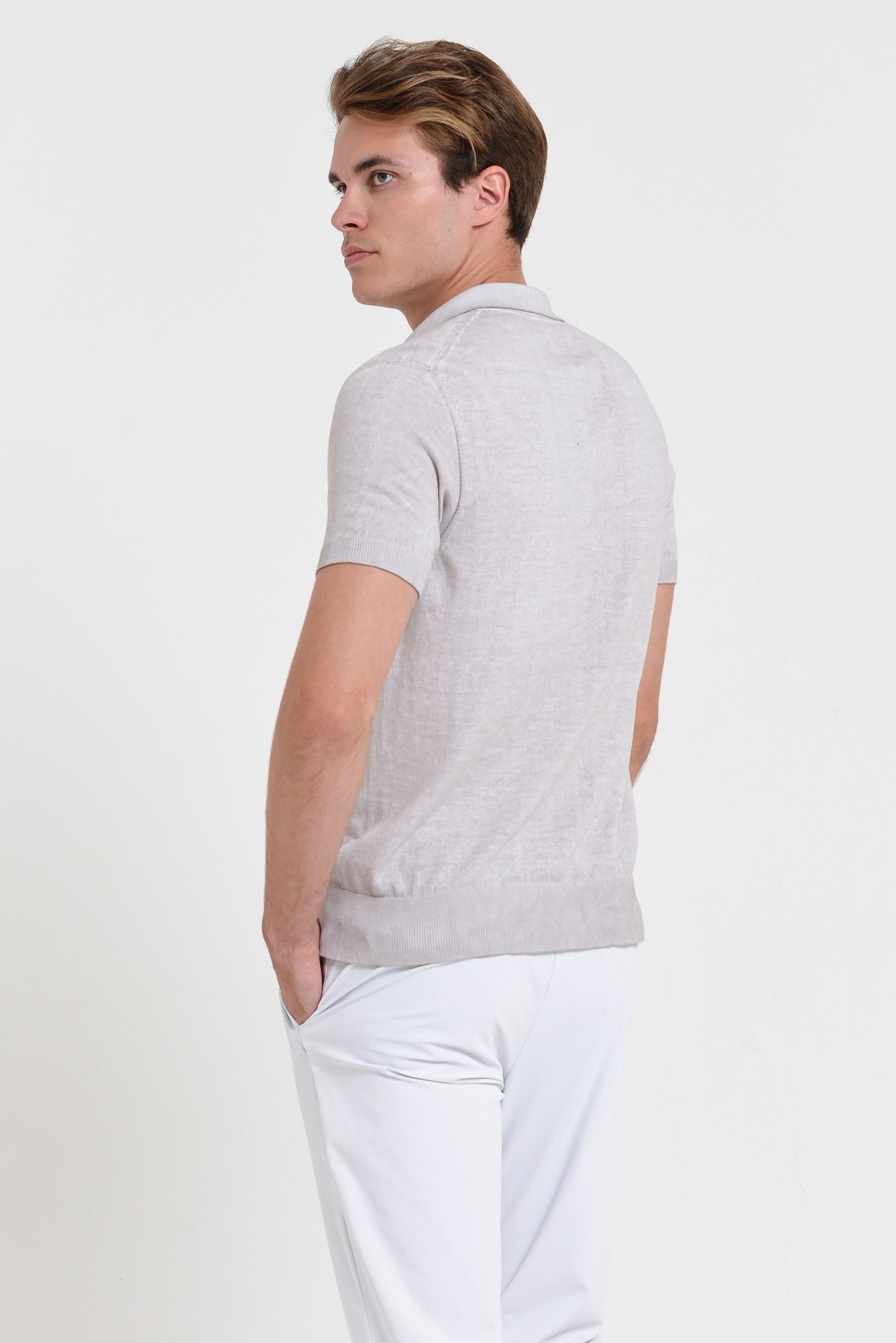 Nico Knit Polo Shirt - Canapa