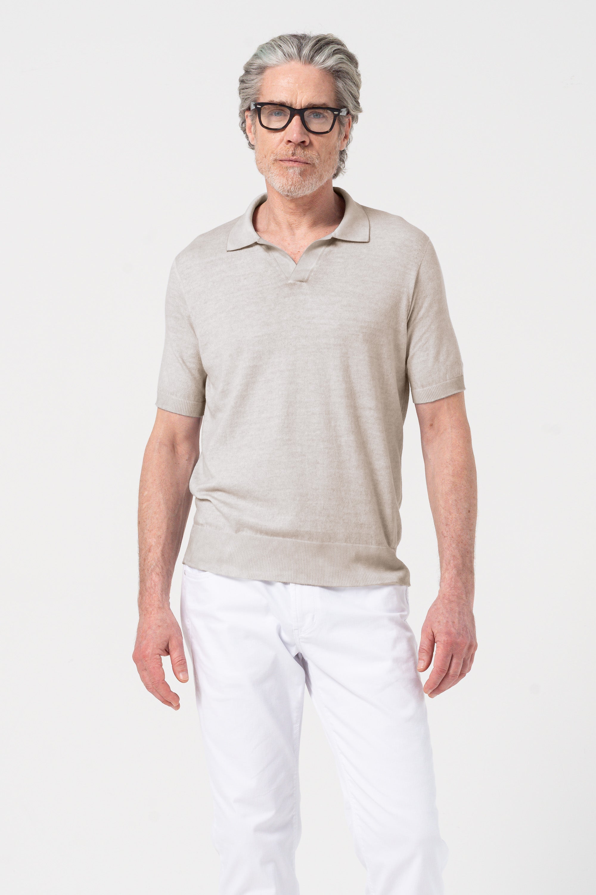 Nico Knit Polo Shirt - Canapa