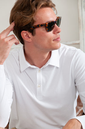 Como Polo Shirt - White