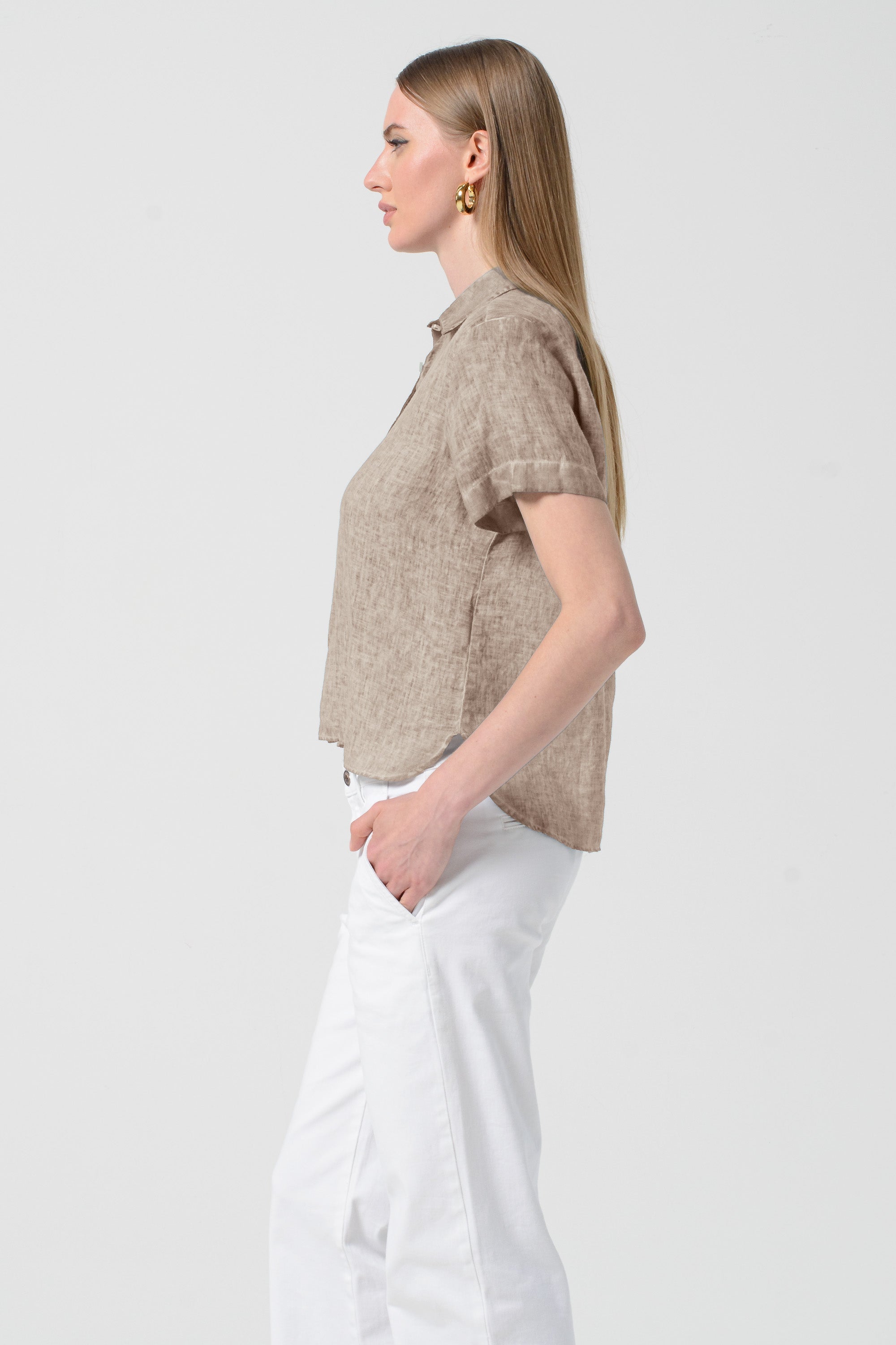 Sunray Linen Shirt - Harbor