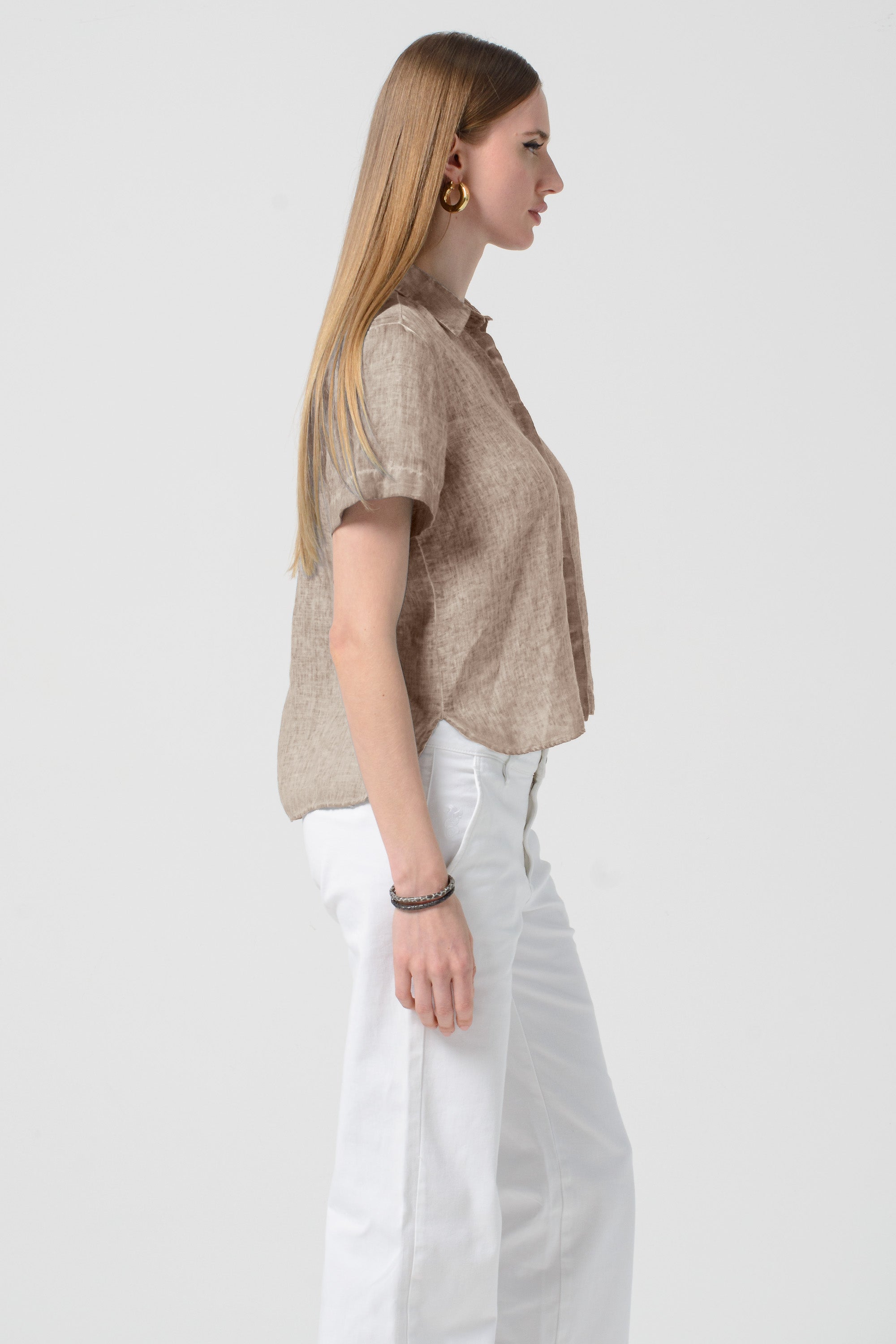 Sunray Linen Shirt - Harbor