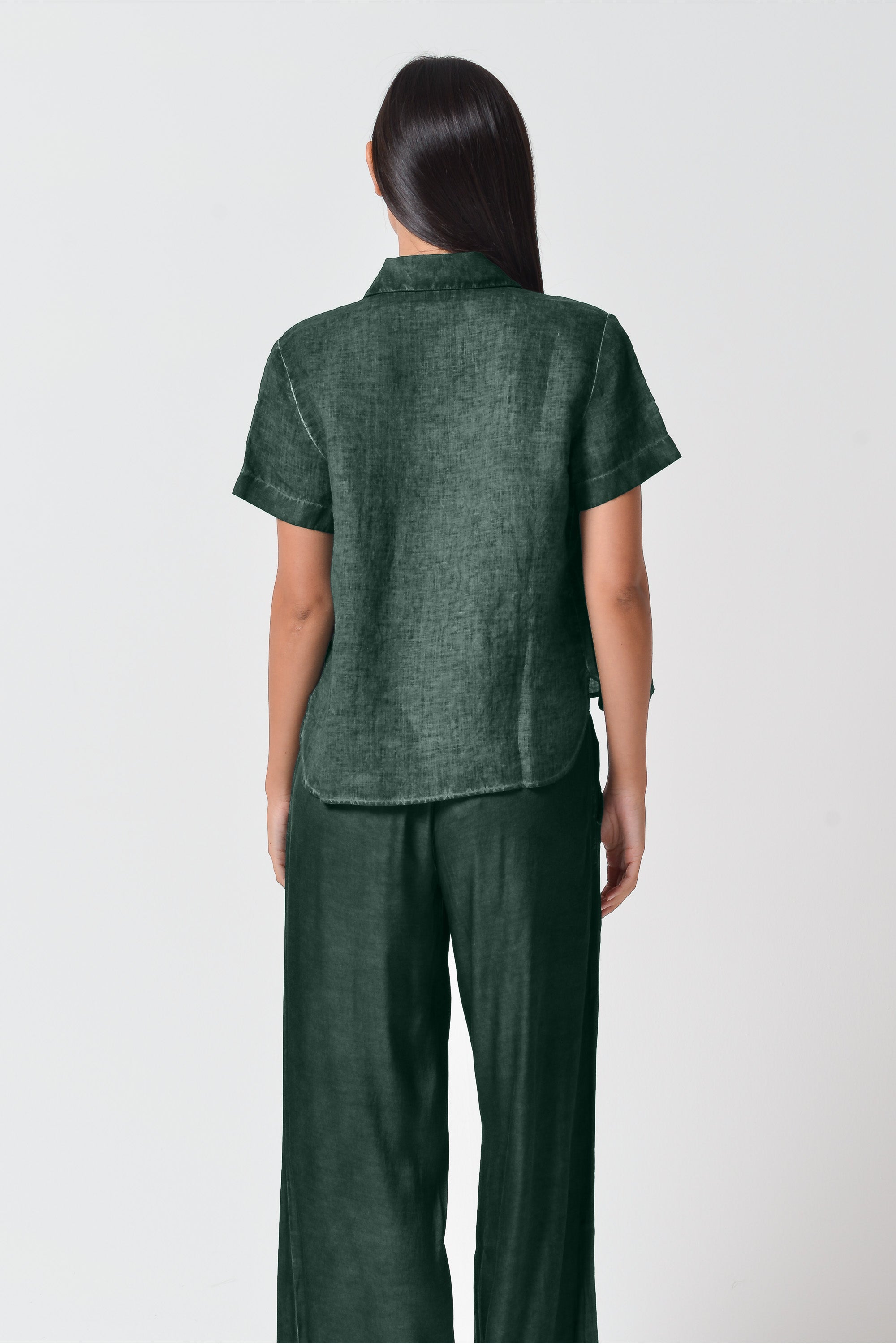 Sunray Linen Shirt - Nori