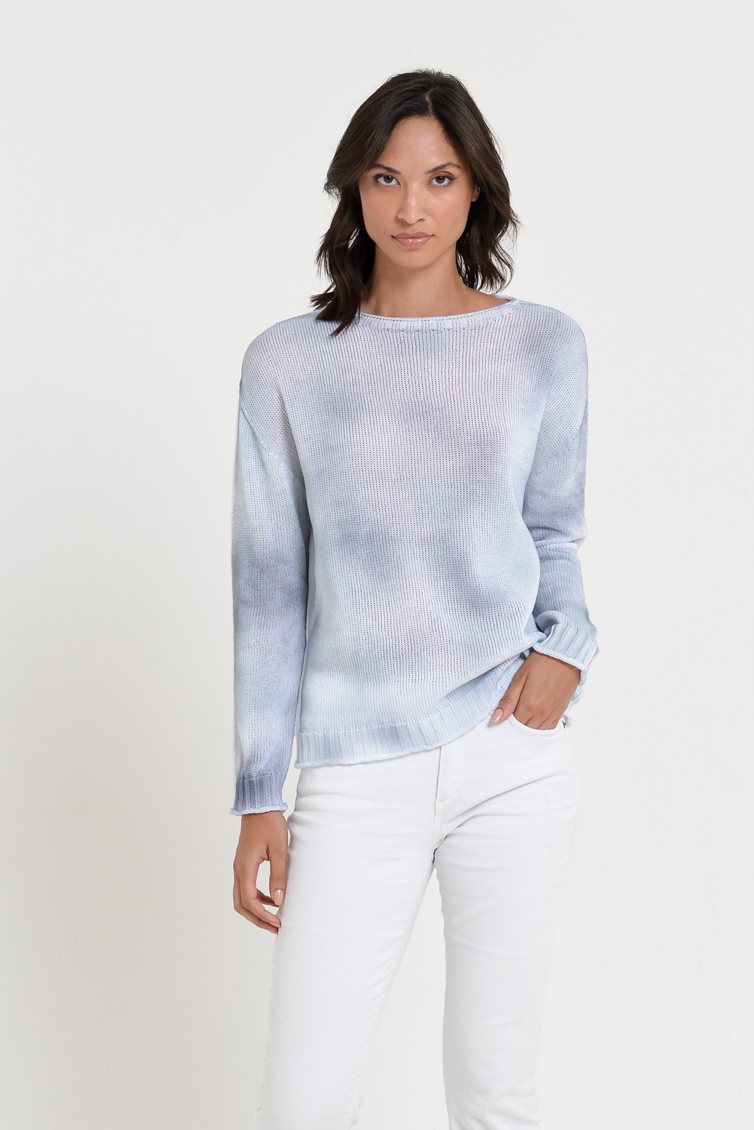 Vaze Knit in Nuvolato Art - Cirrus