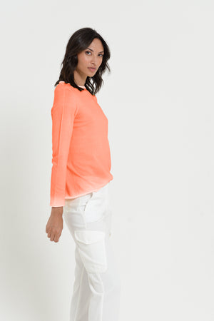 Monica Crewneck in Spray Art - Spritz