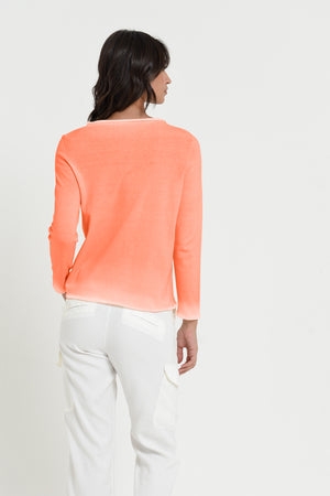 Monica Crewneck in Spray Art - Spritz