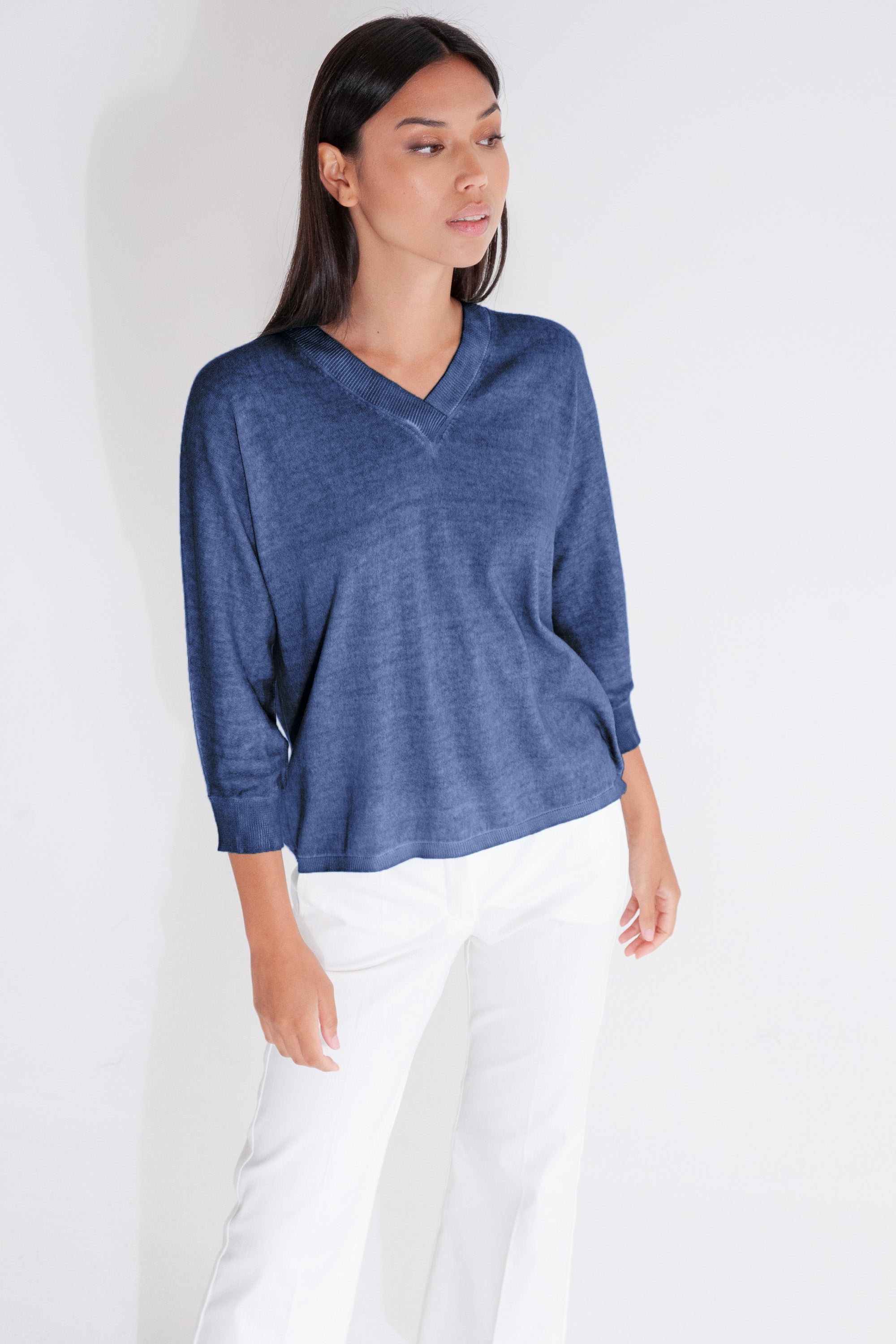 Anna V-Neck - Nautico