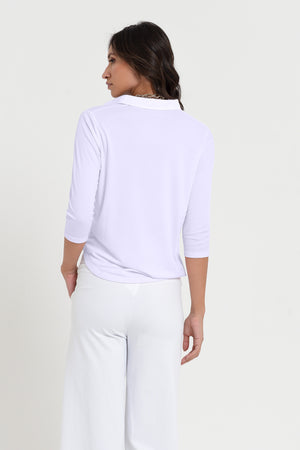 Cove Polo - Women's Short Sleeve Polo Shirt - Lilac