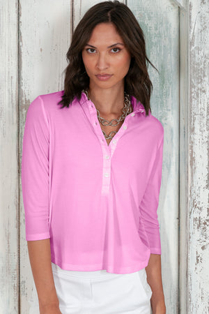 Cove Polo - Women's Short Sleeve Polo Shirt - Candy