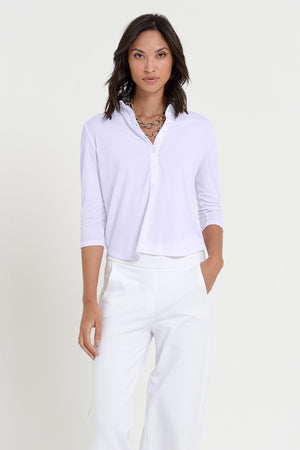 Cove Polo - Women's Short Sleeve Polo Shirt - Lilac