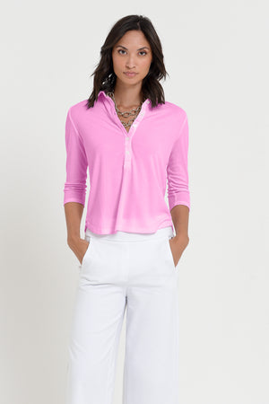Cove Polo - Women's Short Sleeve Polo Shirt - Candy