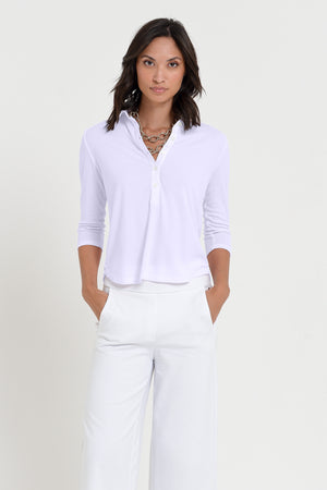 Cove Polo - Women's Short Sleeve Polo Shirt - Lilac