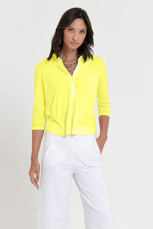 Cove Polo - Women's Short Sleeve Polo Shirt - Lime