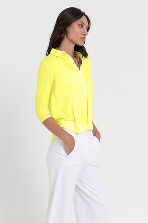Cove Polo - Women's Short Sleeve Polo Shirt - Lime