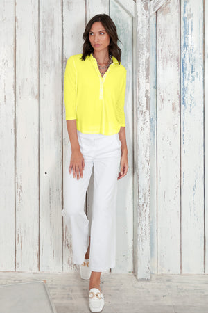 Cove Polo - Women's Short Sleeve Polo Shirt - Lime