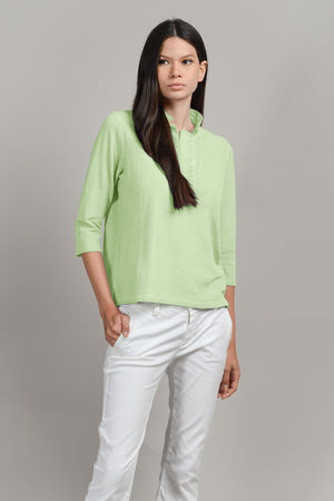 Kate Polo - Women's Short Sleeve Pique Polo Shirt - Margarita